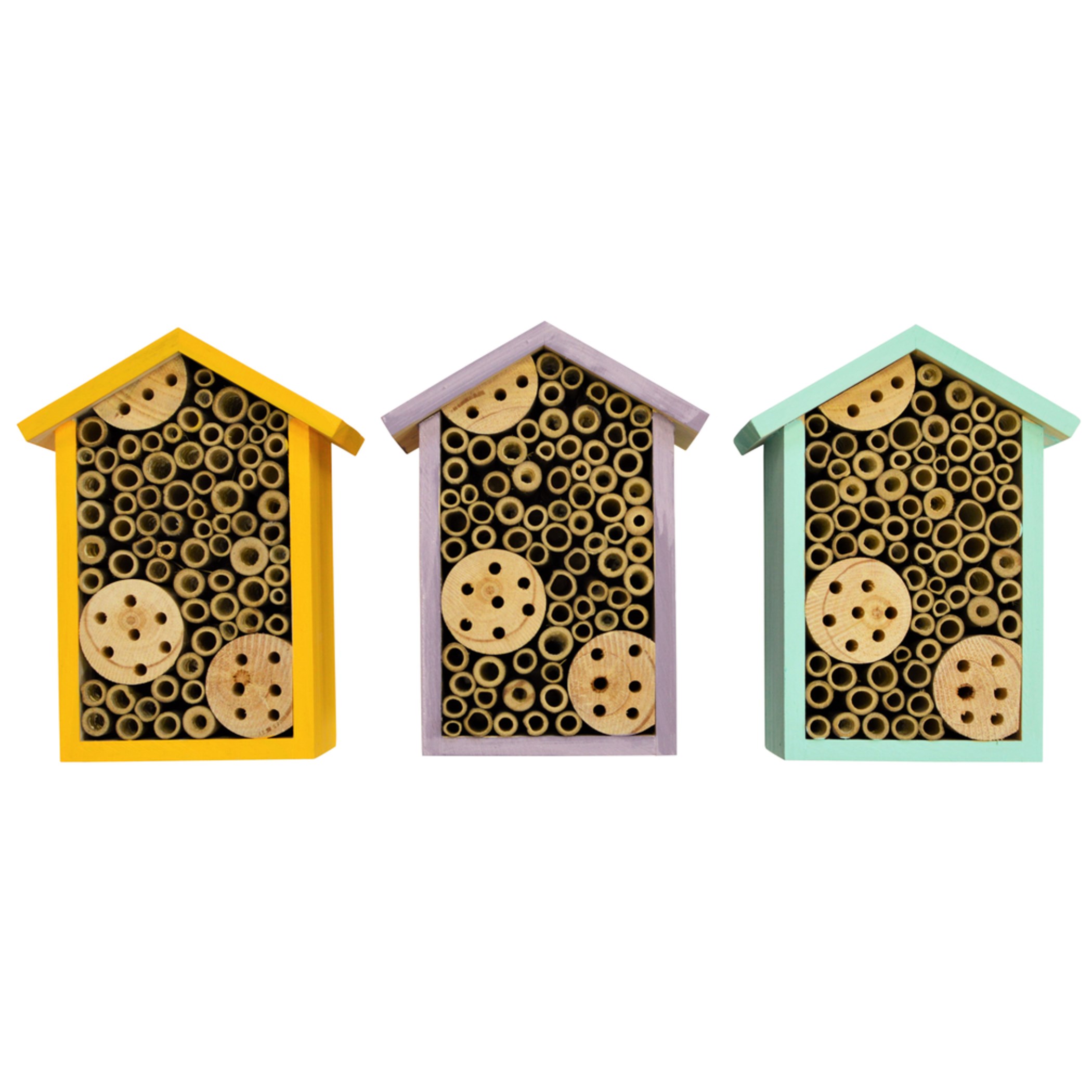 Natures Way Single Chamber Bee House — priced per each; minimum 6; multiples of 6