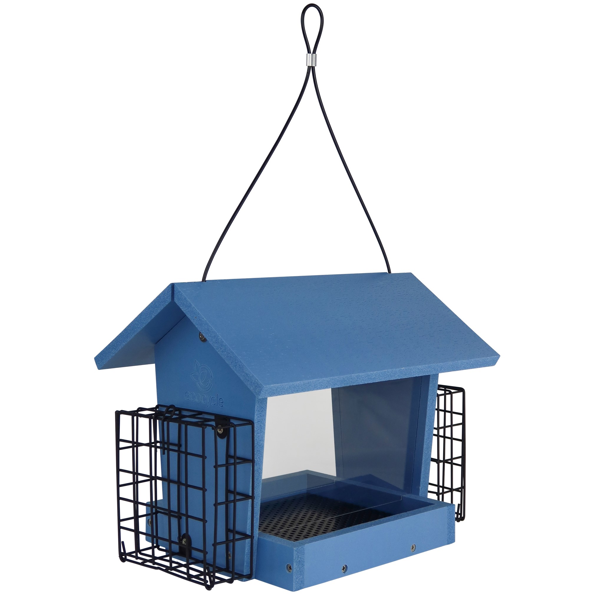 Natures Way 3qt EcoCycle Hopper Hangout Bird Feeder w/ Suet — priced per each; minimum 2; multiples of 2