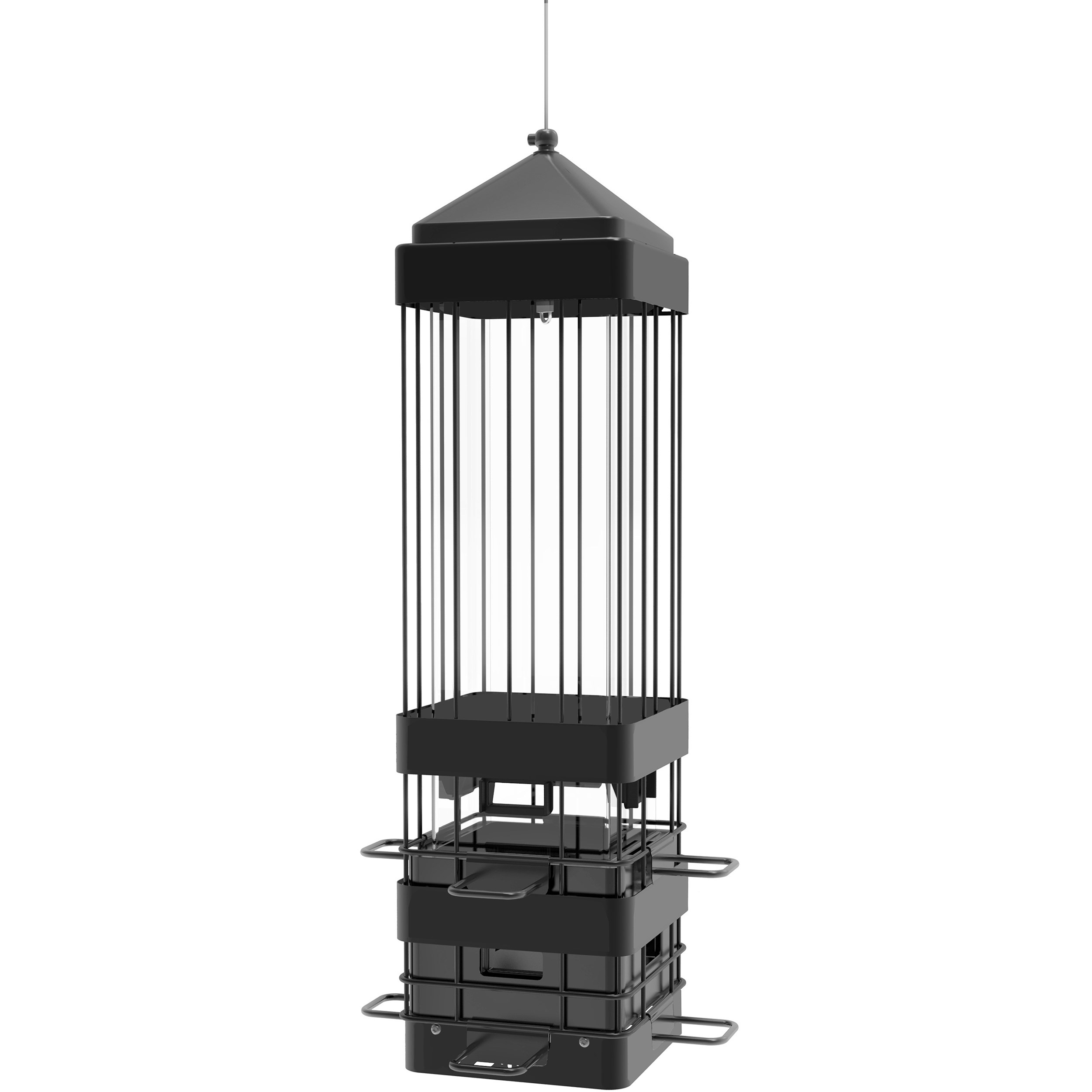 Natures Way 3.2qt Squirrel Shield Advantage Cage Metal Feeder — priced per each; minimum 4; multiples of 4