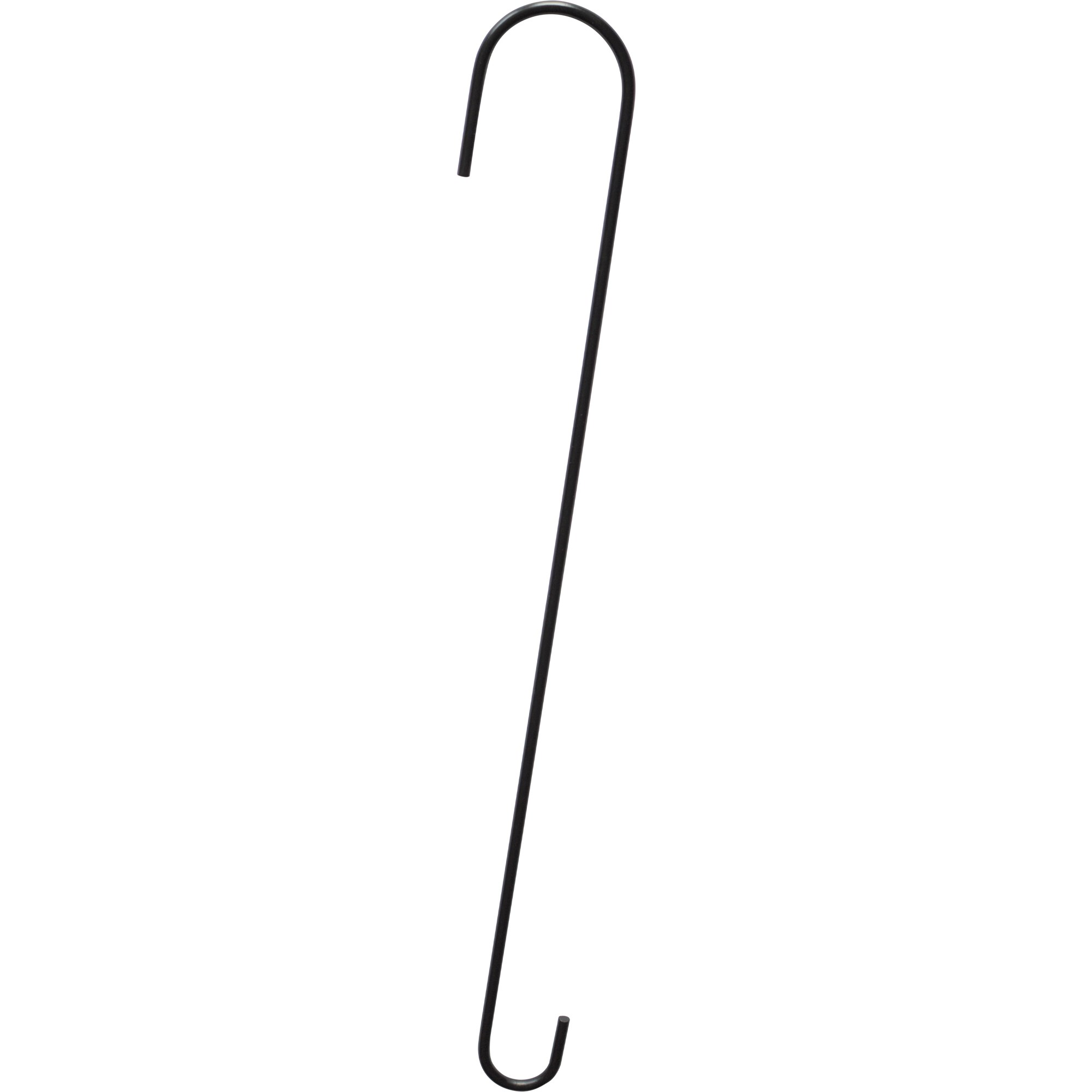 Natures Way 18in Metal Extending Hook Black — priced per each; minimum 8; multiples of 8