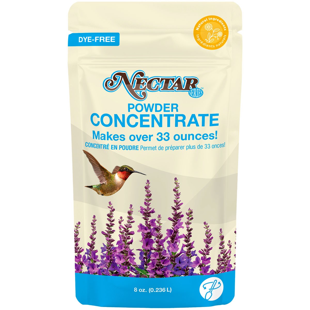 Natures Way.5# Hummingbird Nectar Powder Clear — priced per each; minimum 12; multiples of 12