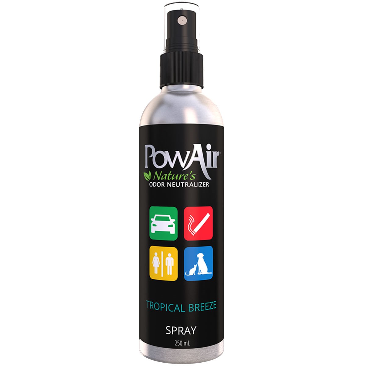 Powair Spray Tropical Breeze 250ml/8oz — priced per each; minimum 6; multiples of 6