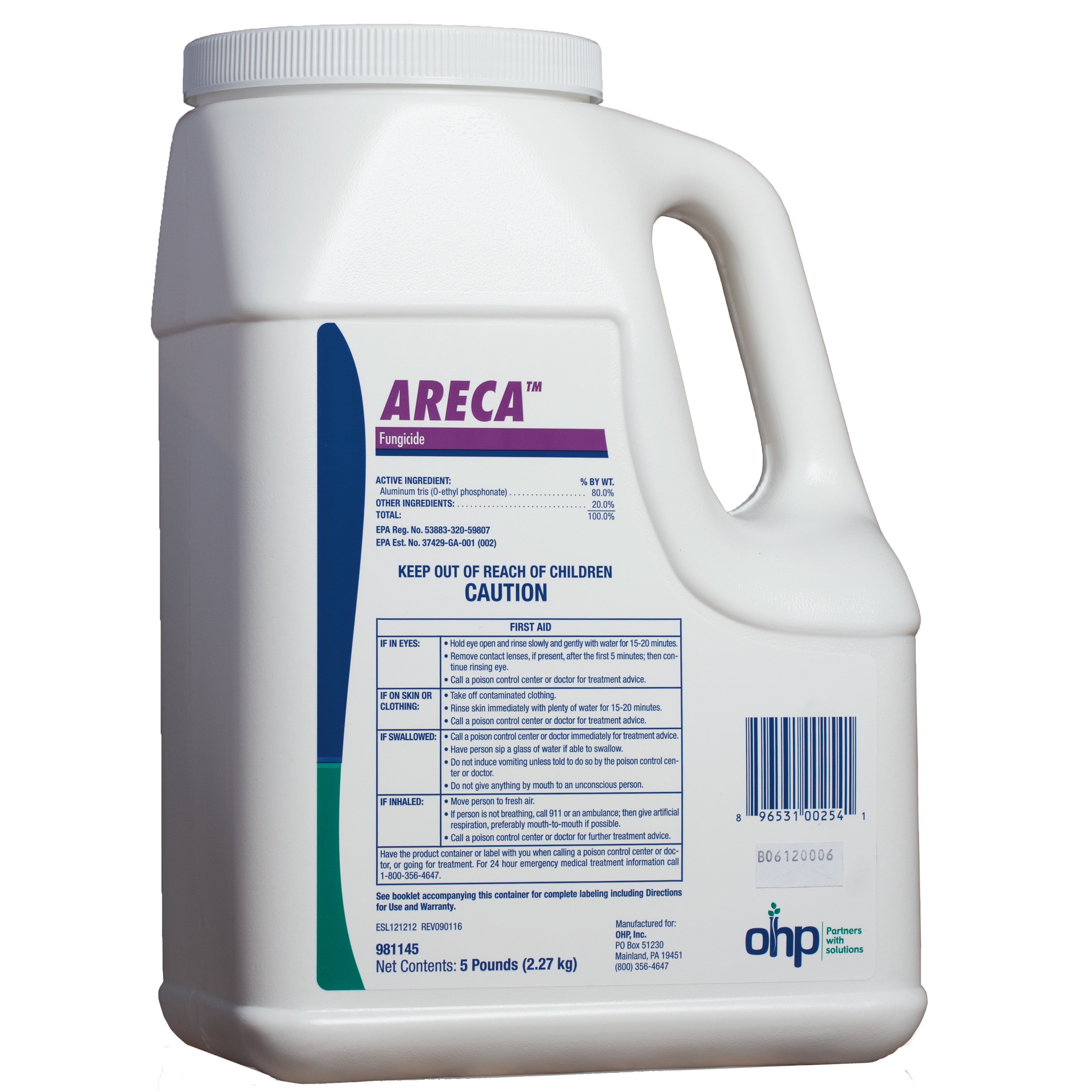 OHP Areca 5Lb ( fosetyl-AI ) ( Aliette ) — Single Unit