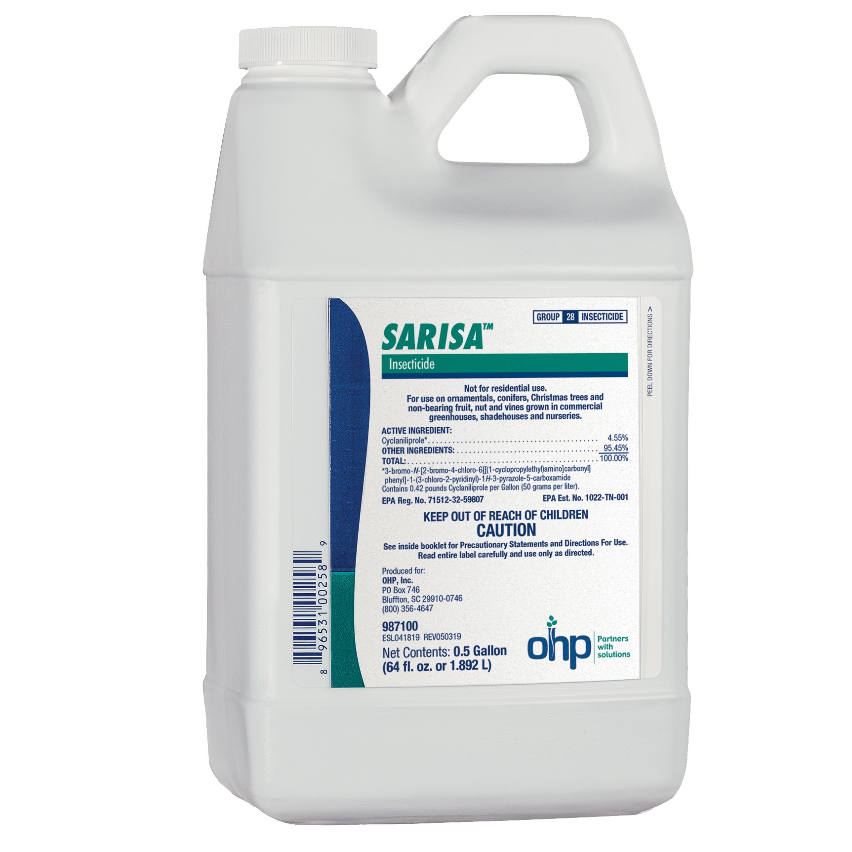 OHP Sarisa 64oz (F) ( Cyclaniliprole ) — Single Unit