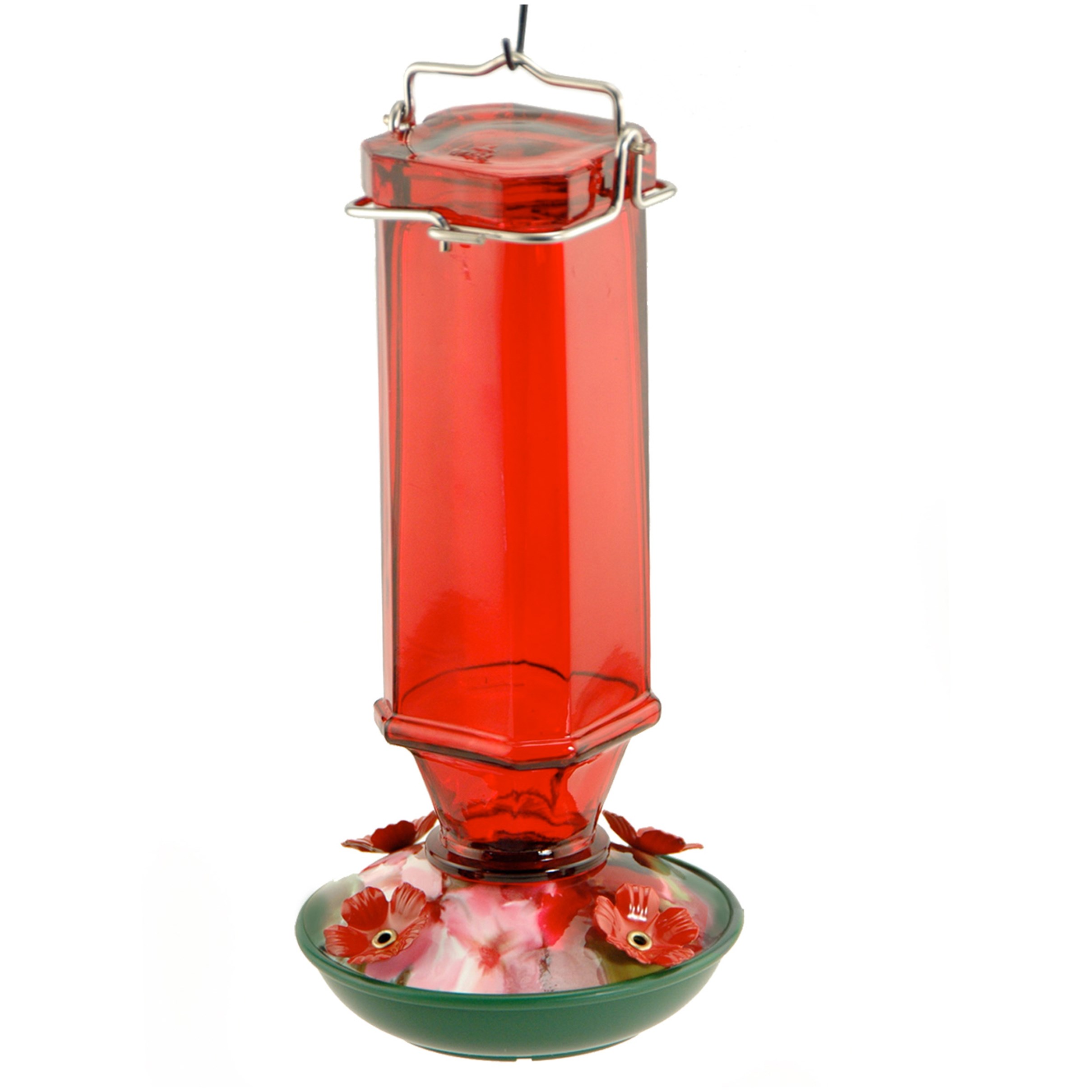 Audubon 16oz Vintage Glass Hummingbird Feeder — priced per each; minimum 4; multiples of 4