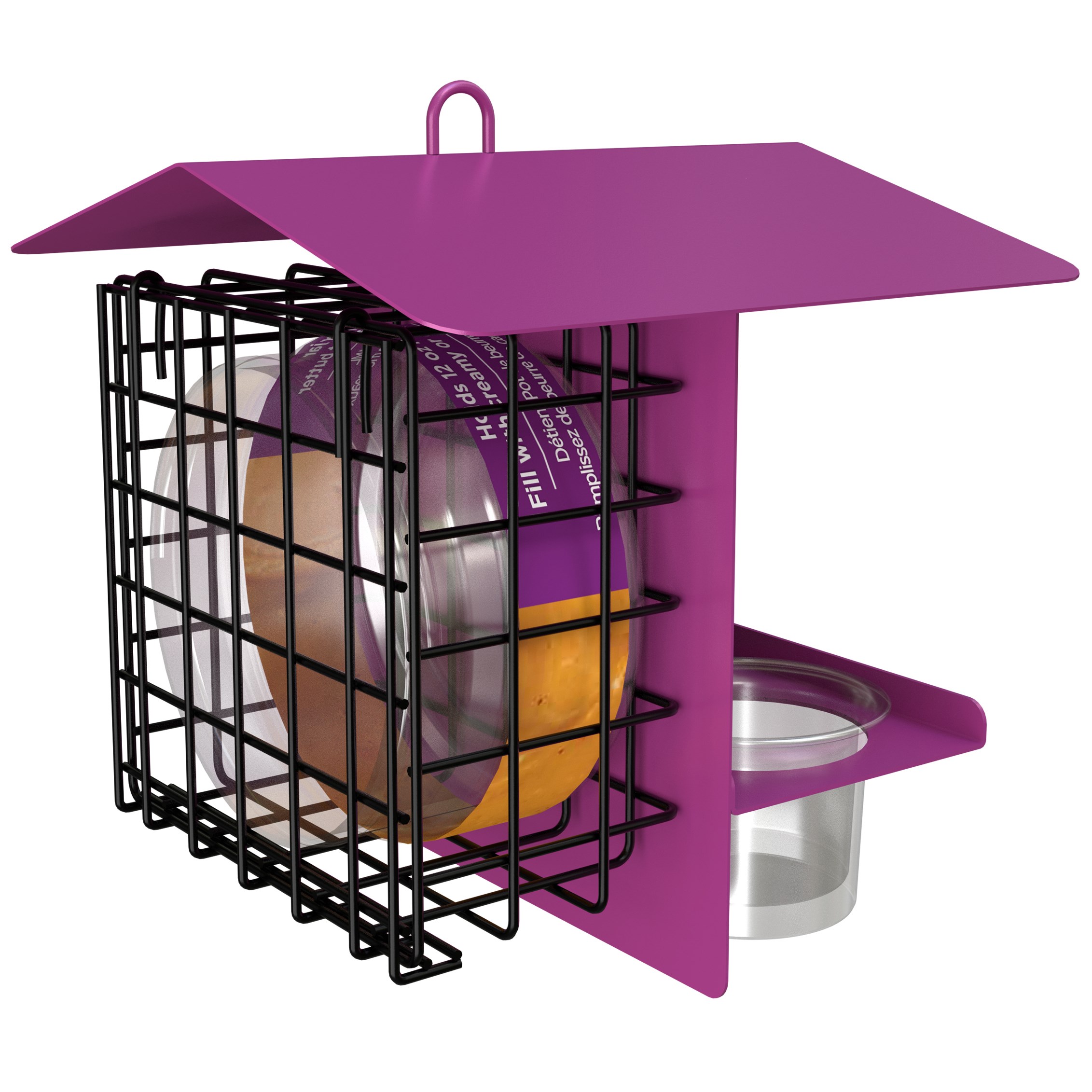 Wild Bird Lovers PB&J Feeder Glass Jar & Jelly Cups — priced per each; minimum 4; multiples of 4