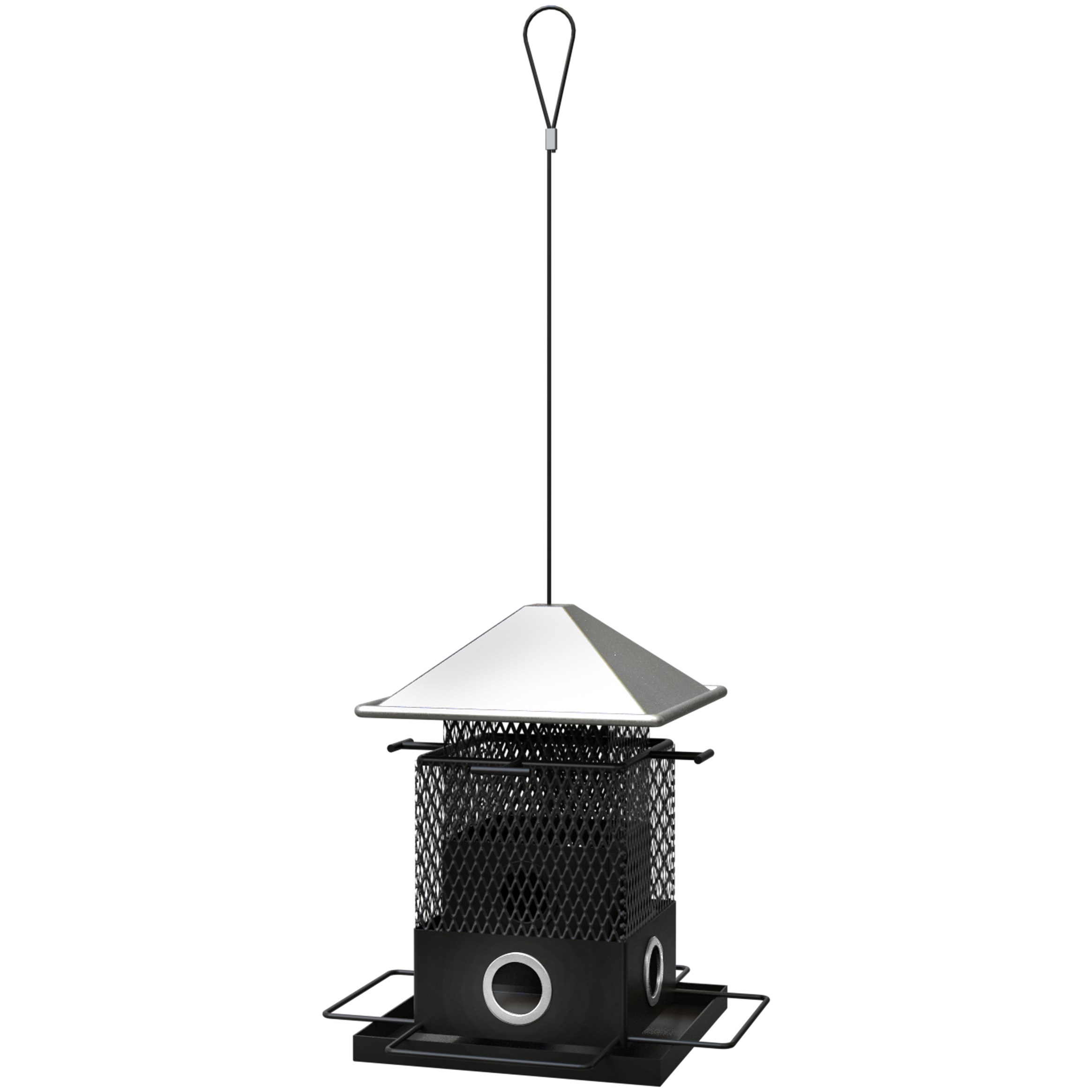 New Age Large New Age 2-Tier Retractable Hopper Seed Feeder