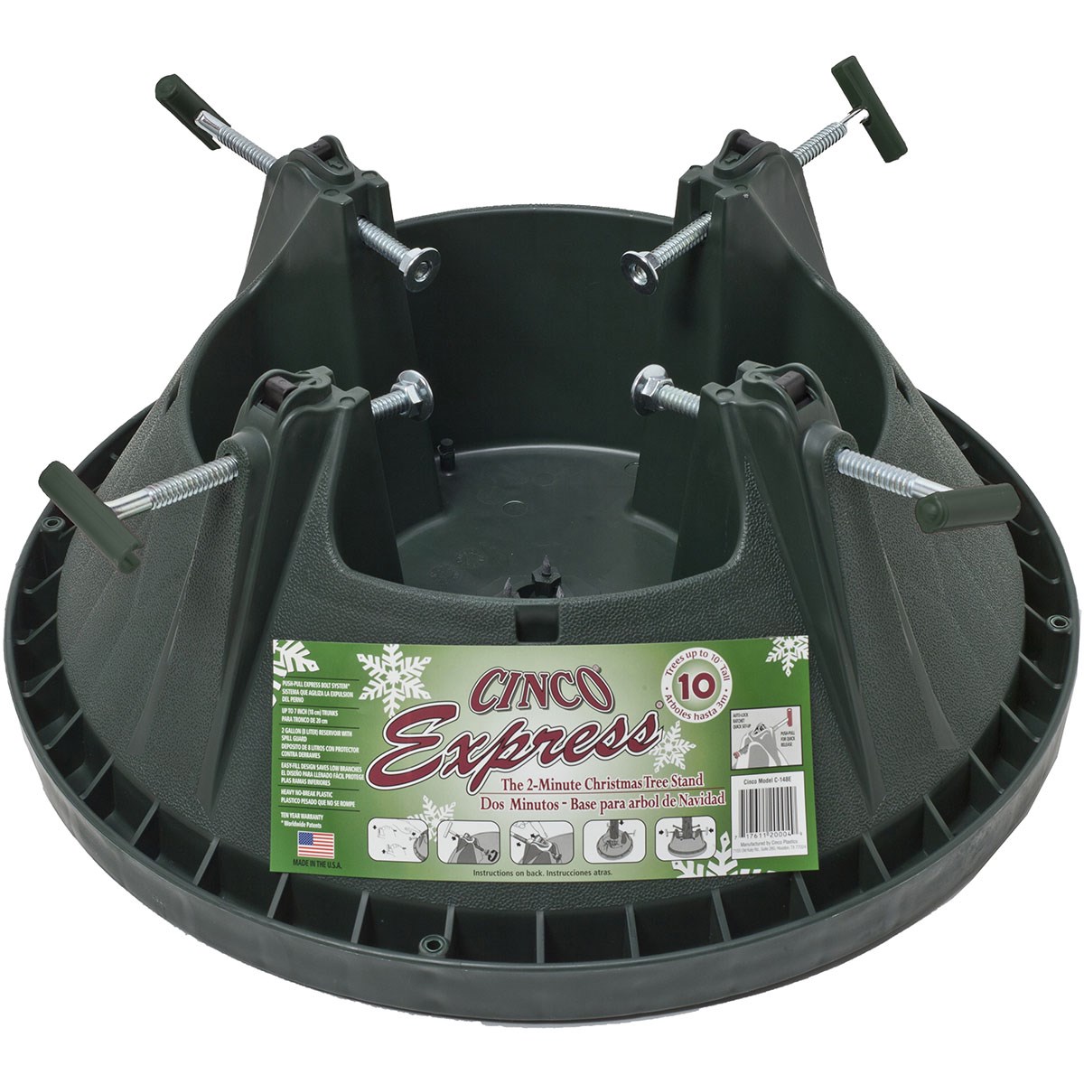 Cinco Tree Stand Express For Trees Up To 10'