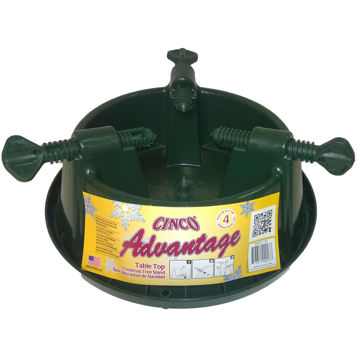 Cinco Tree Stand Tabletop For Trees Up To 4'
