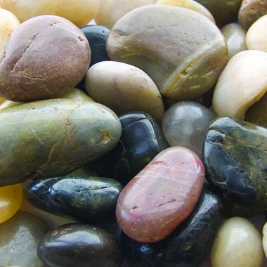 Panacea 2# River Rock Mix Color — priced per each; minimum 12; multiples of 12