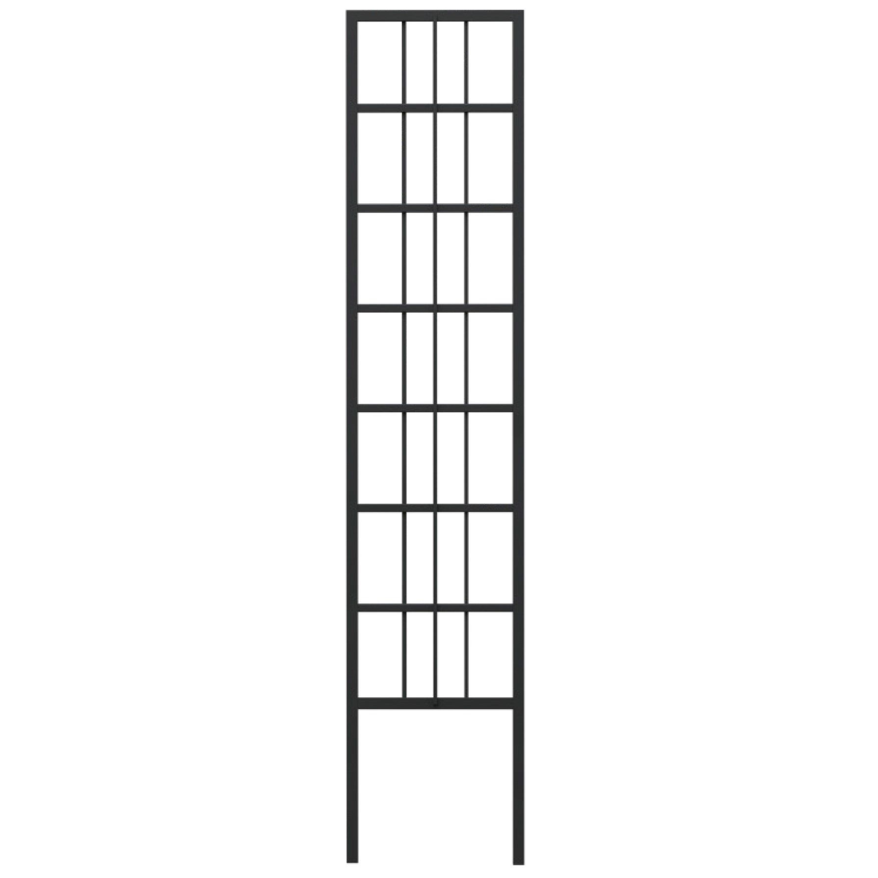 Panacea 47" New Age Heavy Duty Tubular Pot Trellis Black — priced per each; minimum 5; multiples of 5
