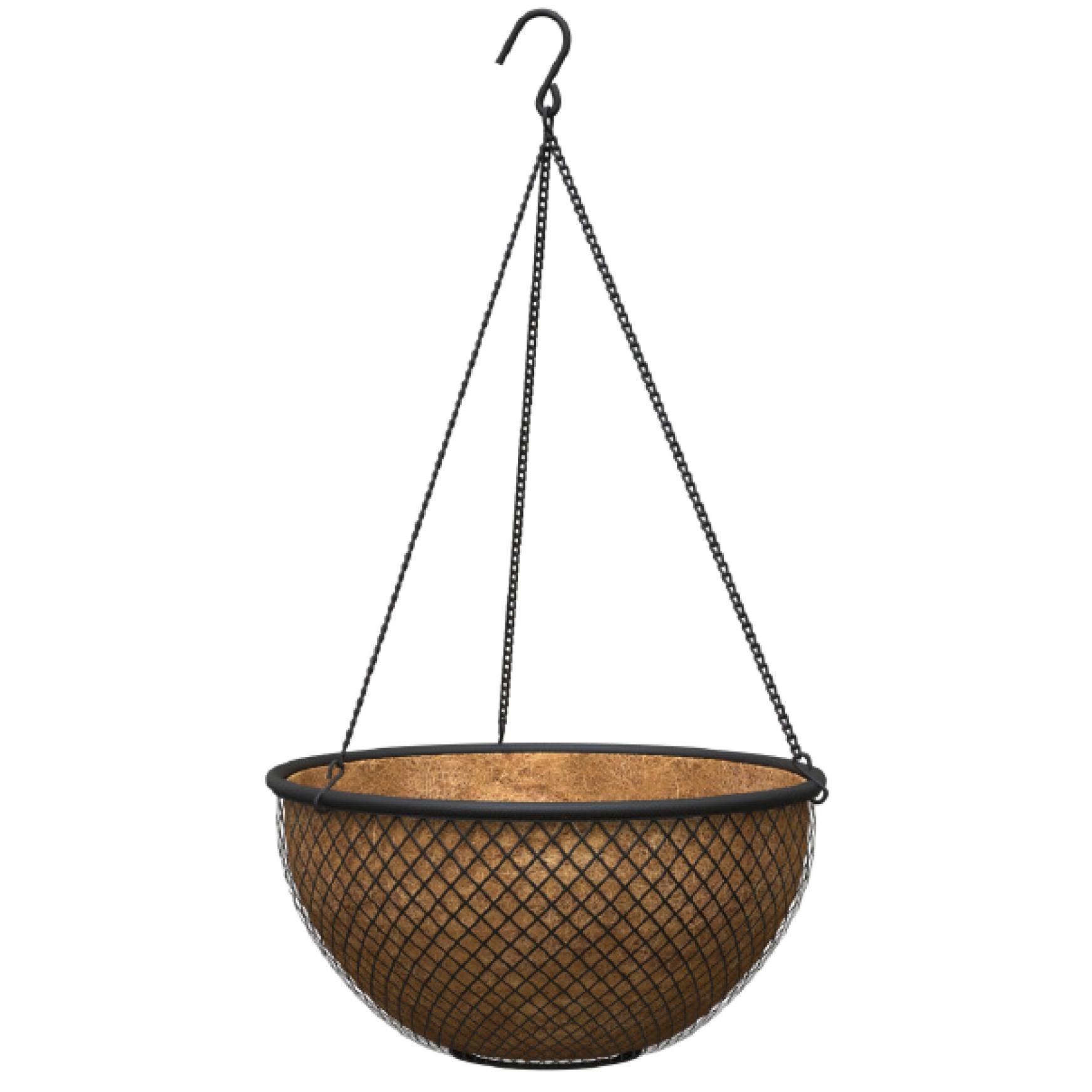 Panacea 14" New Age Hanging Basket — priced per each; minimum 6; multiples of 6