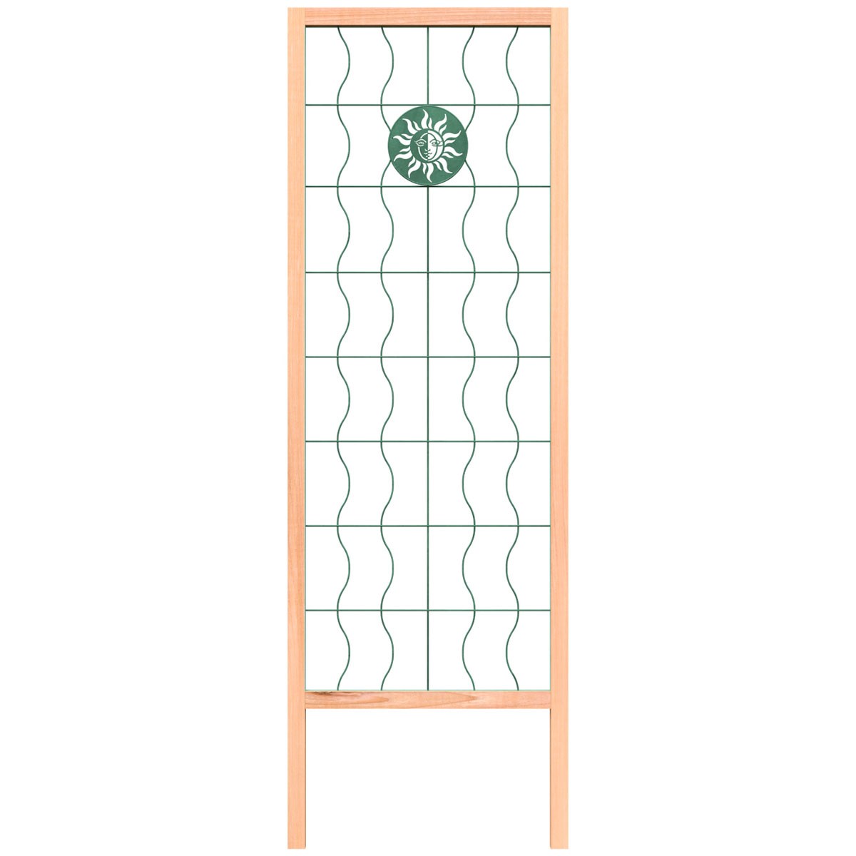 Panacea 72H x 24W Sun Face Trellis — priced per each; minimum 4; multiples of 4