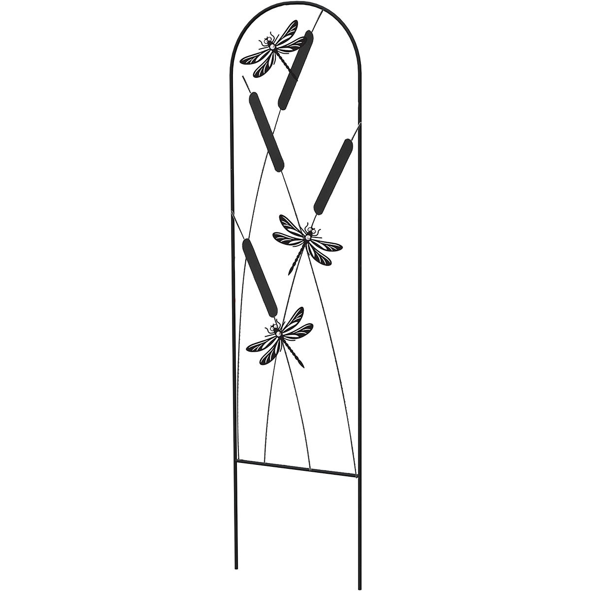 Panacea 40"H Dragonfly Pot Trellis — priced per each; minimum 5; multiples of 5