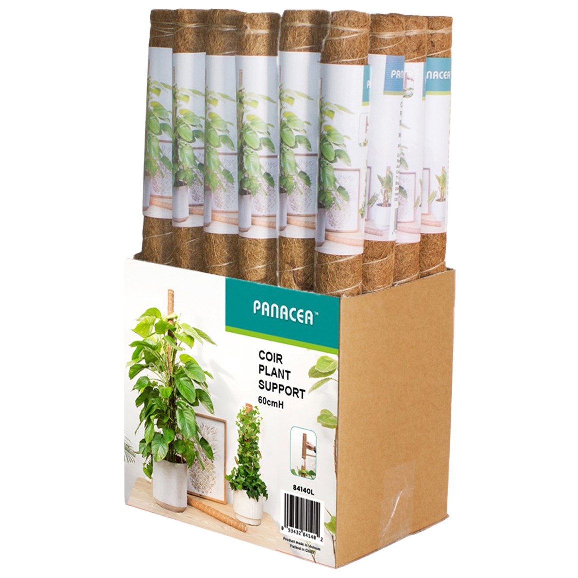 Panacea 24" Coir Pole Plant Supports — priced per each; minimum 24; multiples of 24