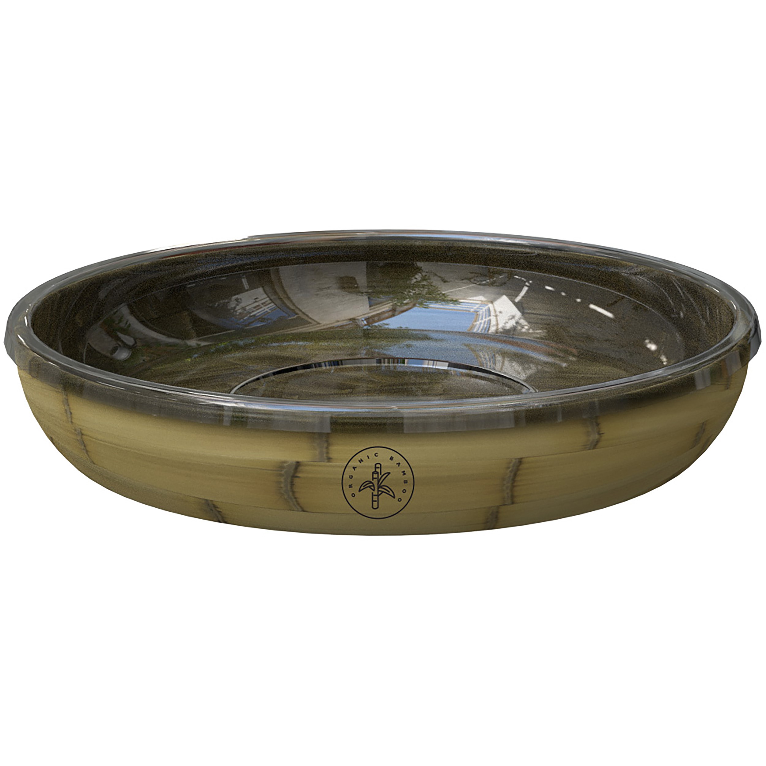 Panacea 12 D Bamboo Saucer Cover — priced per each; minimum 12; multiples of 12