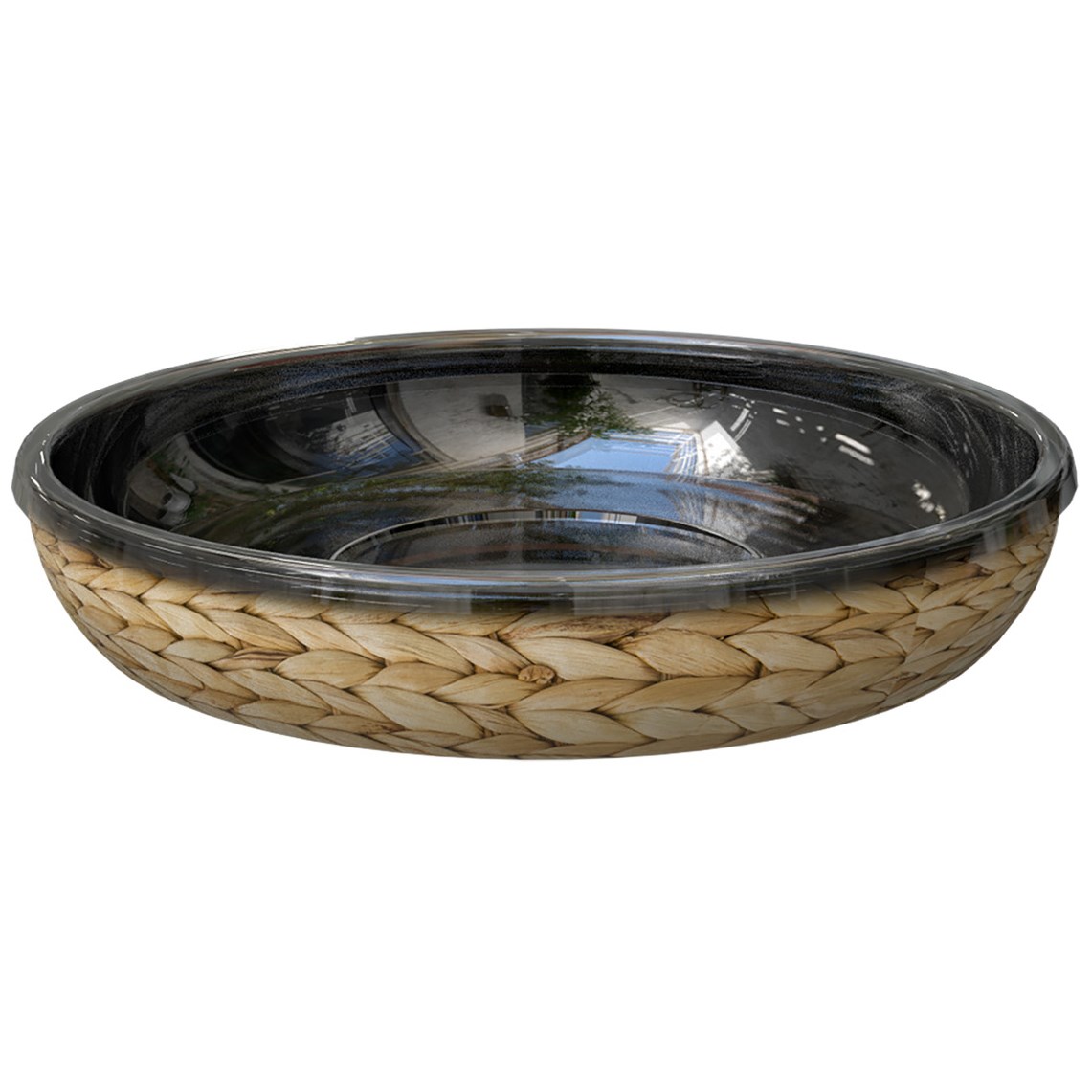 Panacea 10 D Water Hyacinth Saucer — priced per each; minimum 12; multiples of 12