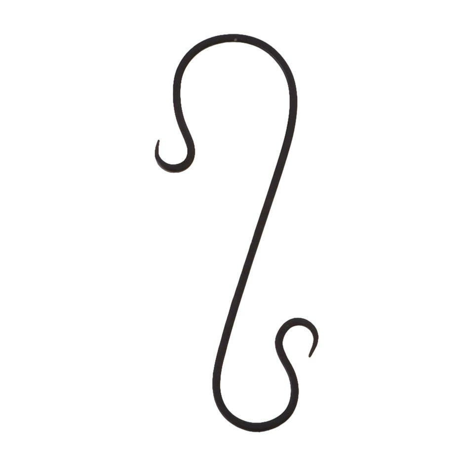 Panacea 12" Forged Branch Hook — priced per each; minimum 12; multiples of 12
