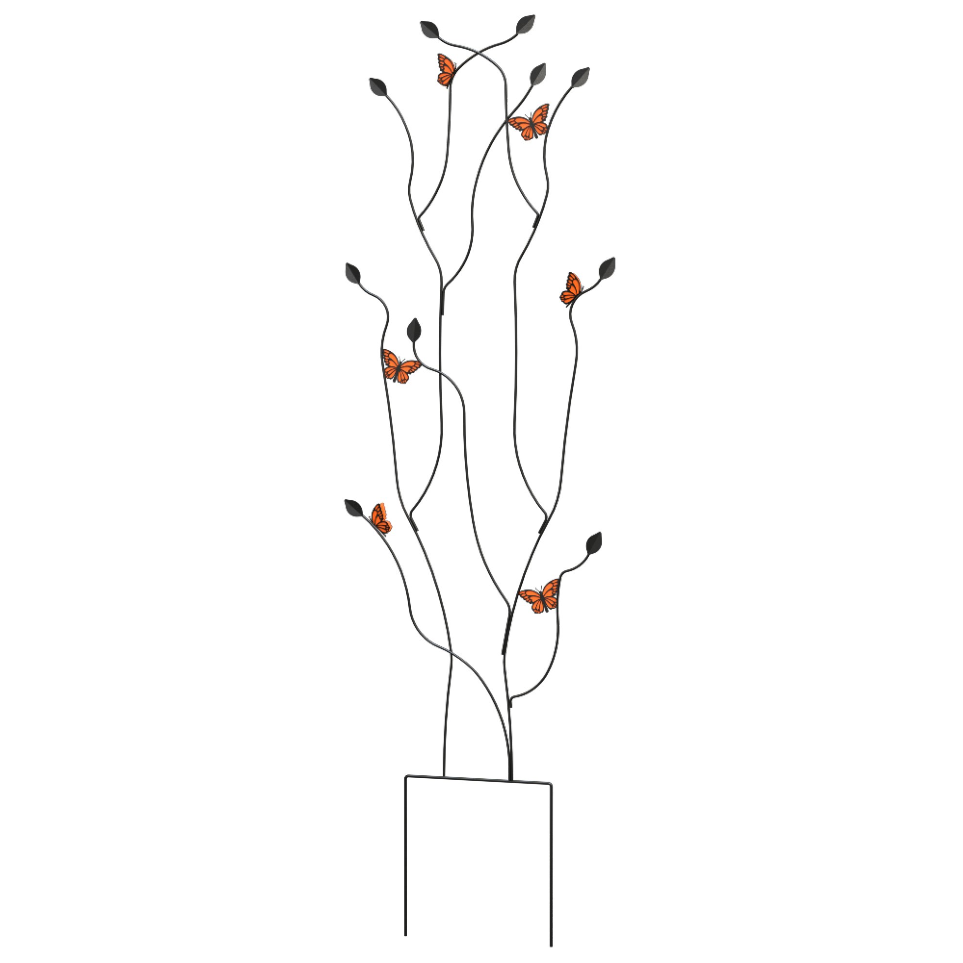 Panacea 80"H Butterflies Trellis — priced per each; minimum 5; multiples of 5