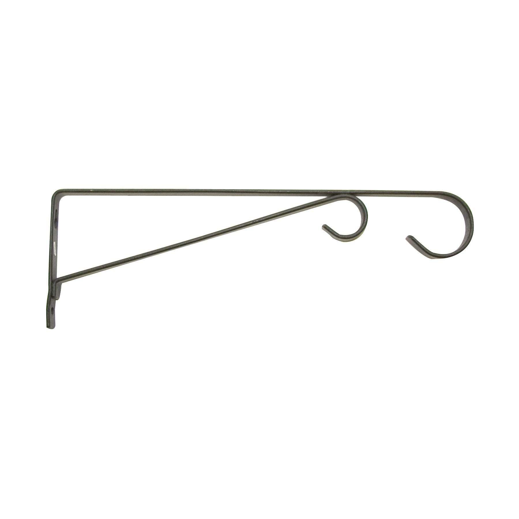 Panacea 12" Black Hanging Plant Bracket — priced per each; minimum 6; multiples of 6