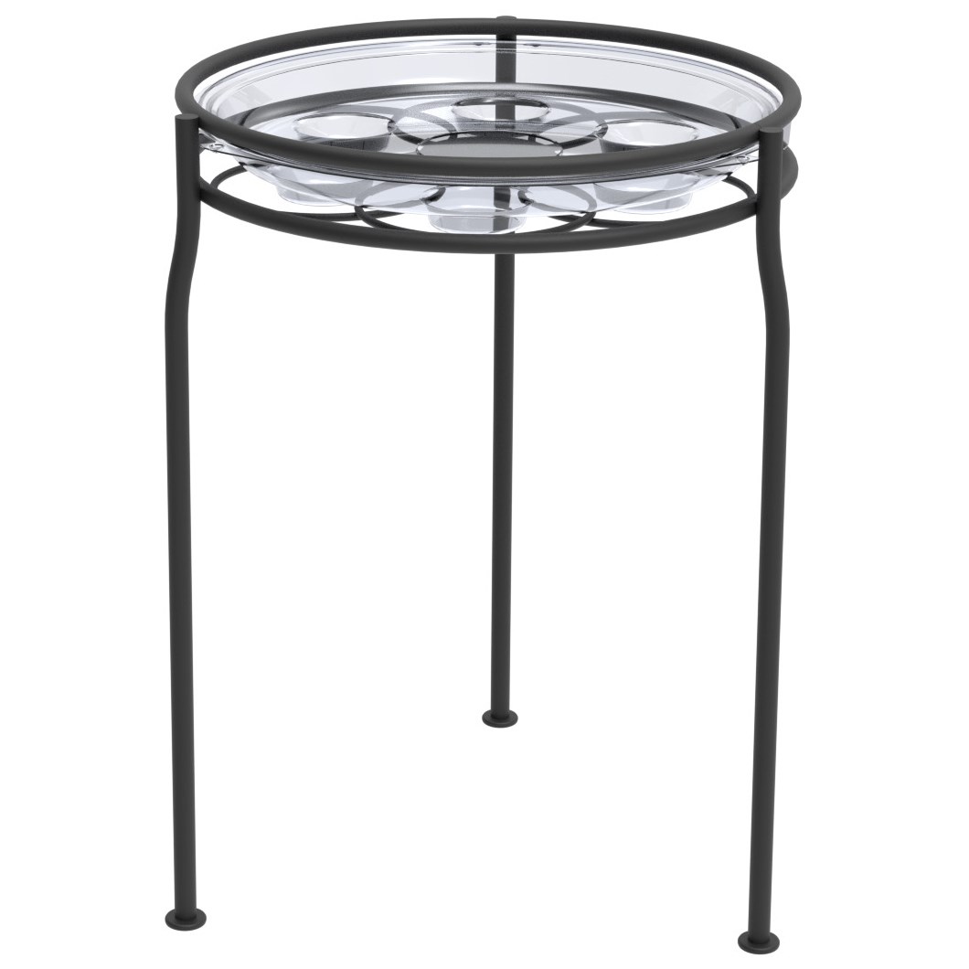 Panacea 15.5" Tub Plant Stand with Heavy Duty Saucer — priced per each; minimum 6; multiples of 6