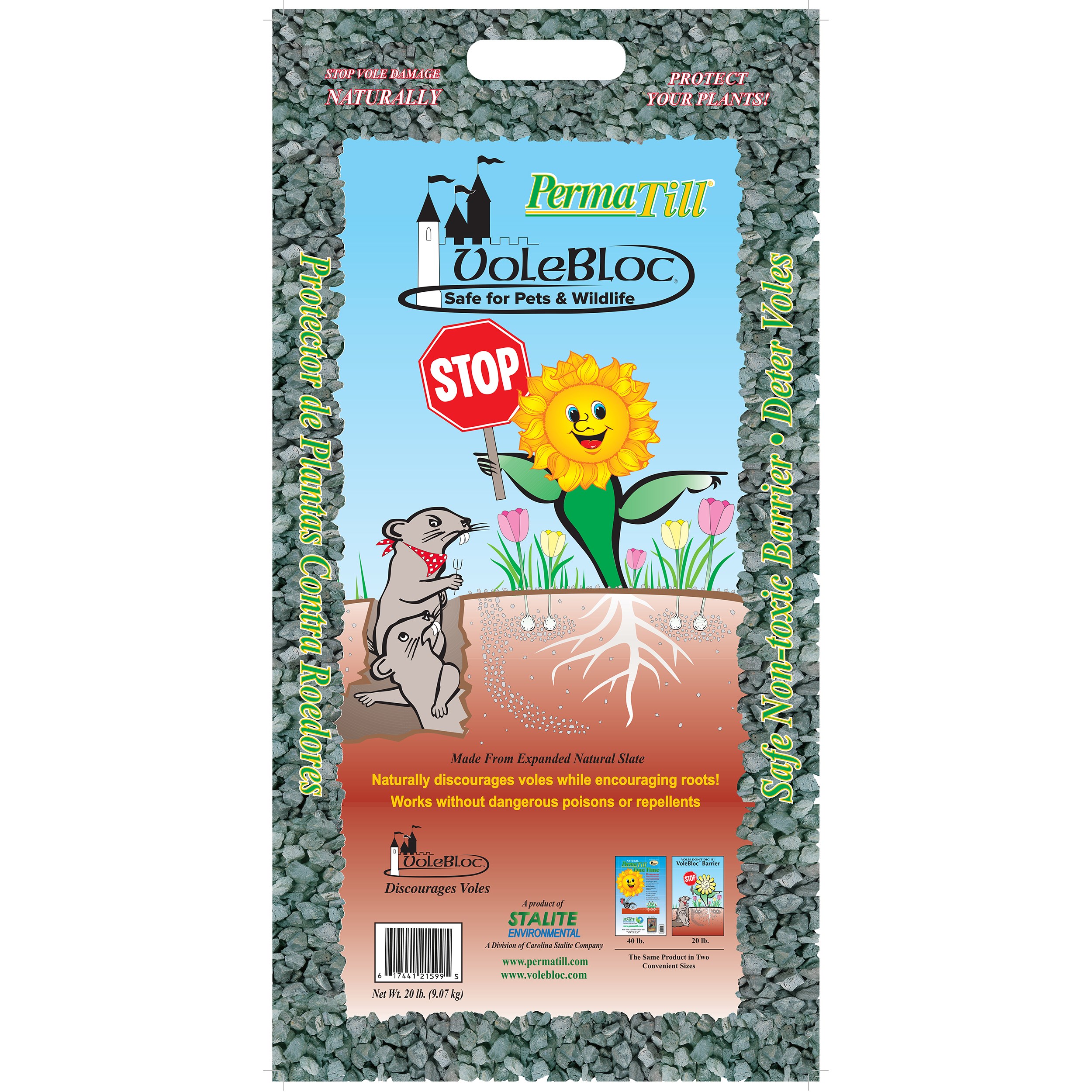 Stalite 20# VoleBloc Vole Deterrent