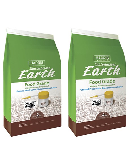 Harris 2lb Food Grade Diatomaceous Earth w/ Duster