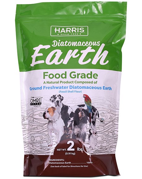 Harris 2lb Pet Food Grade Diatomaceous Earth — priced per each; minimum 12; multiples of 12