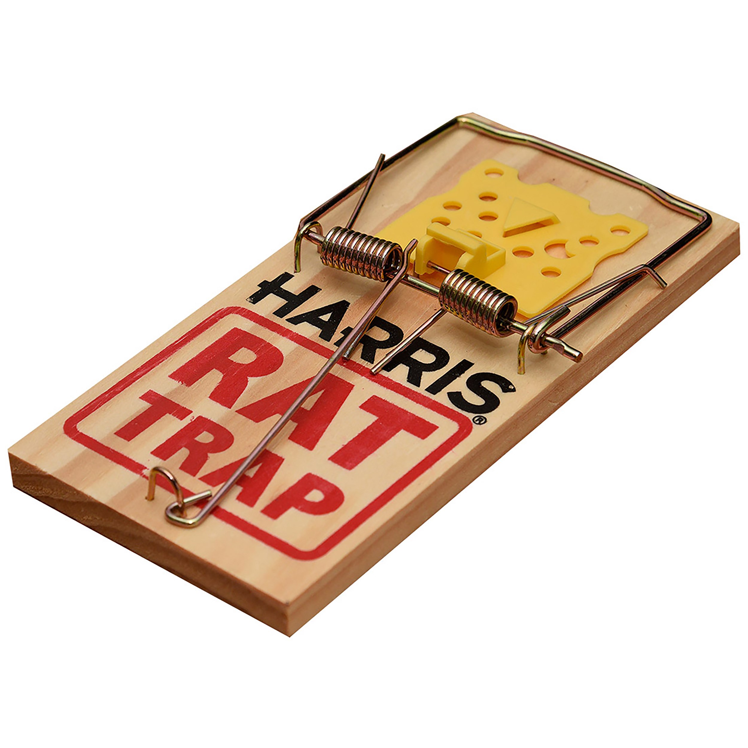 Harris 1pk Wooden Rat Trap Reusable — priced per each; minimum 24; multiples of 24