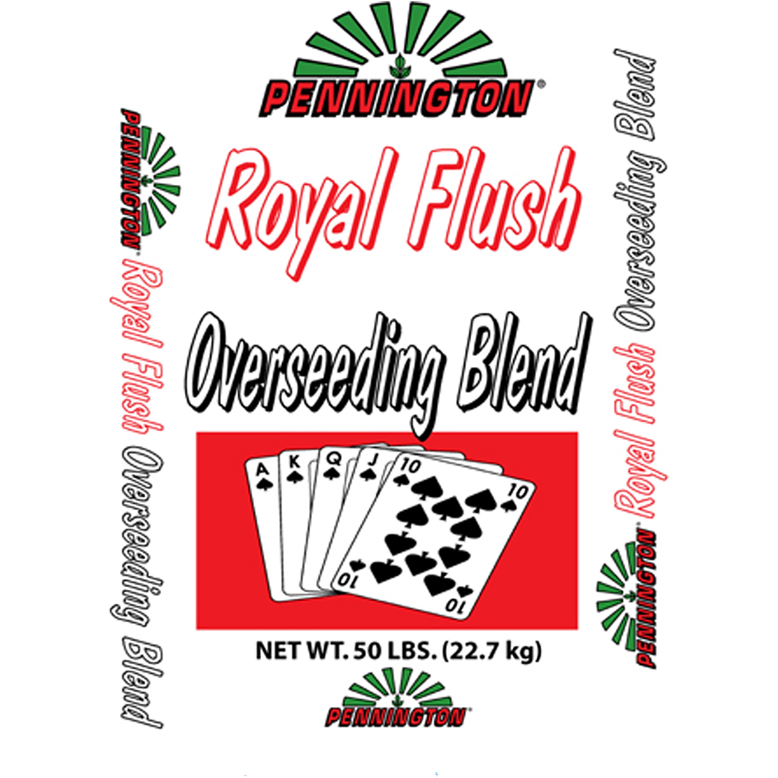 Penn 50# Royal Flush Perennial Ryegrass Blend