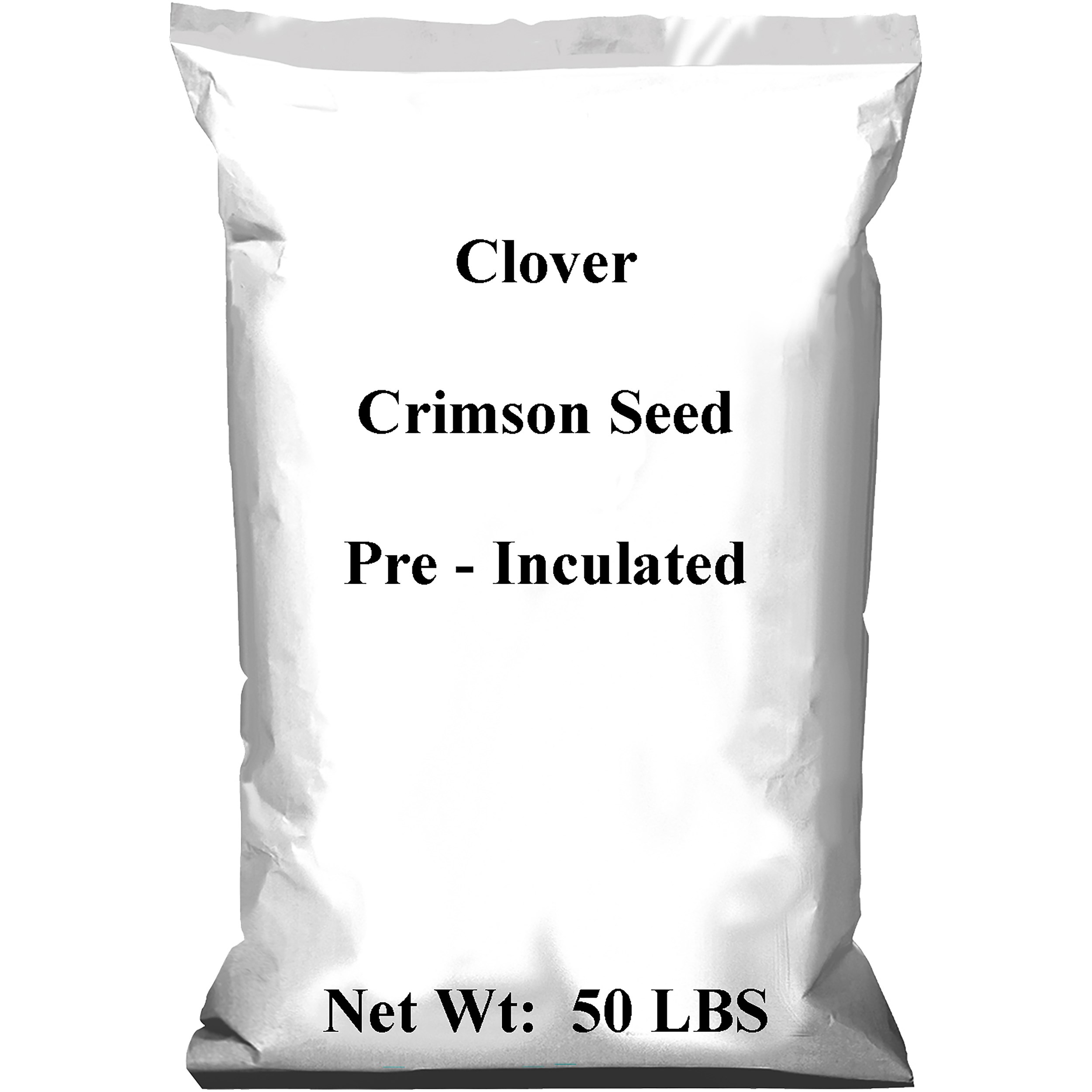 Crimson Clover Pre-Inoculated & Coated 50#