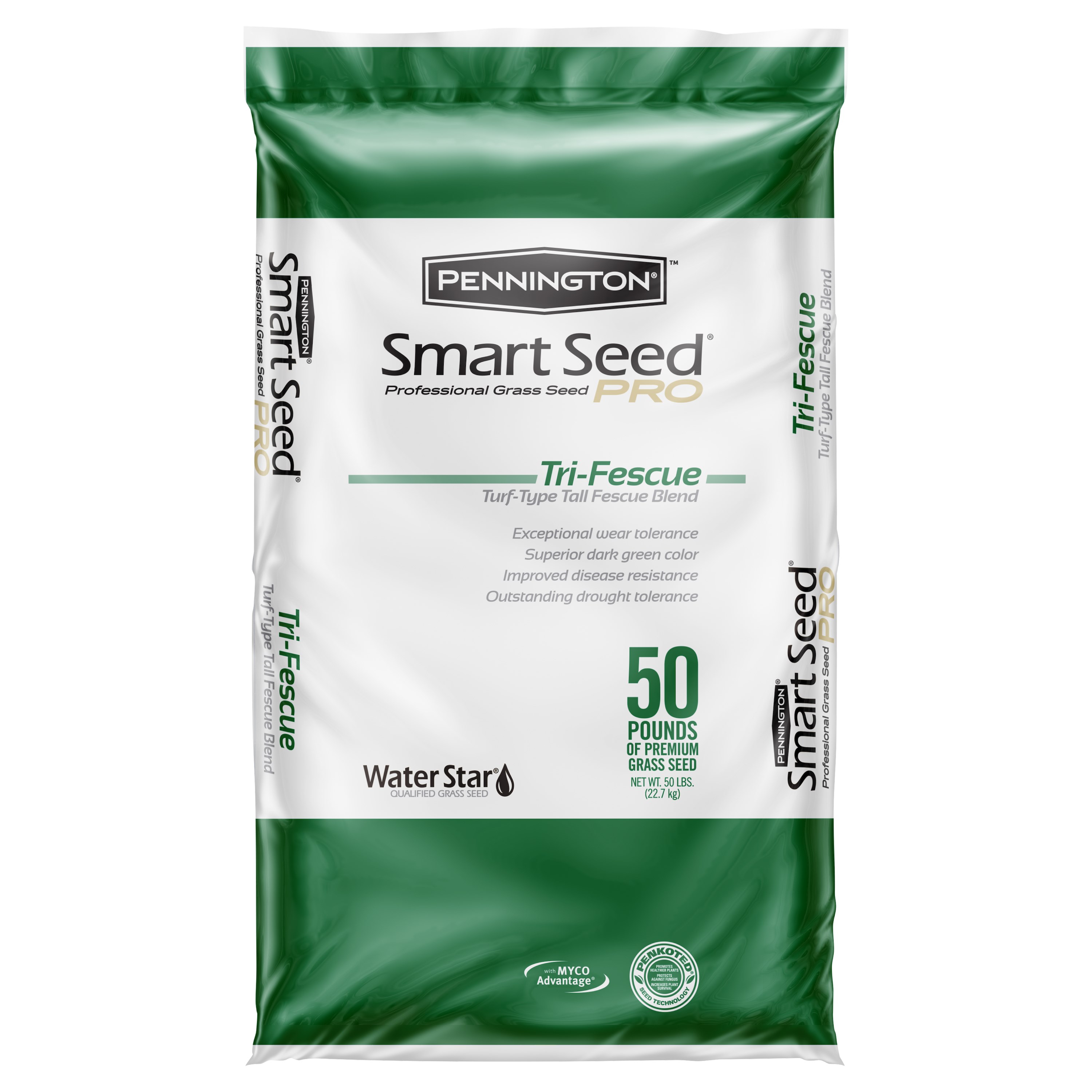 Penn 50# Smart Seed Pro Tri Fescue Tall Fescue