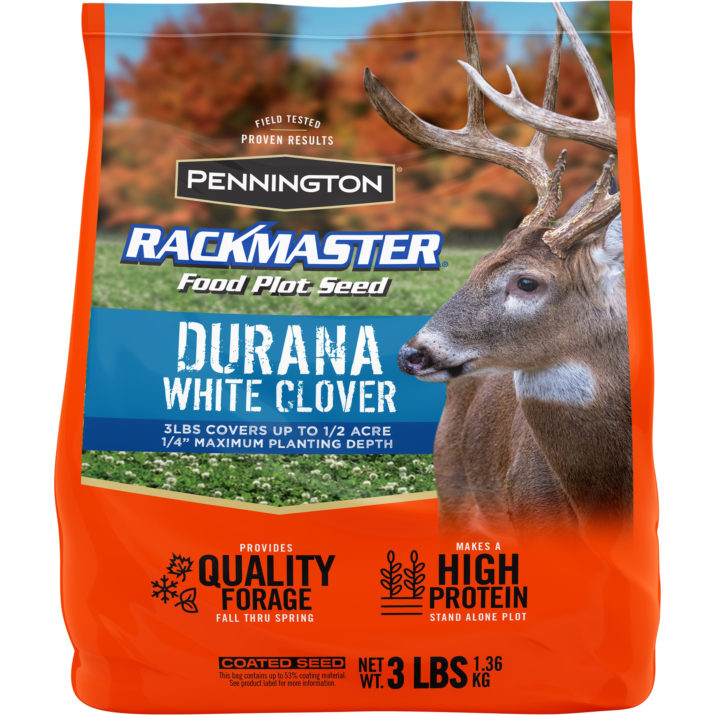 Penn 3# Rackmaster Durana Clover — priced per each; minimum 8; multiples of 8
