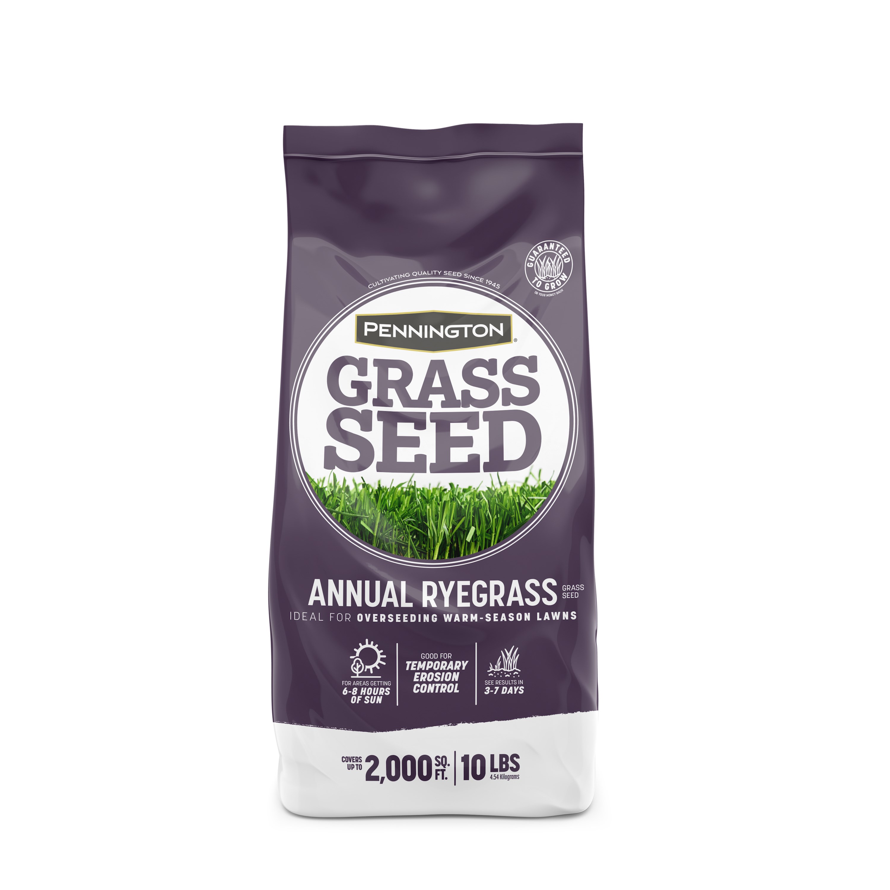 Penn 10# Annual Ryegrass — priced per each; minimum 4; multiples of 4
