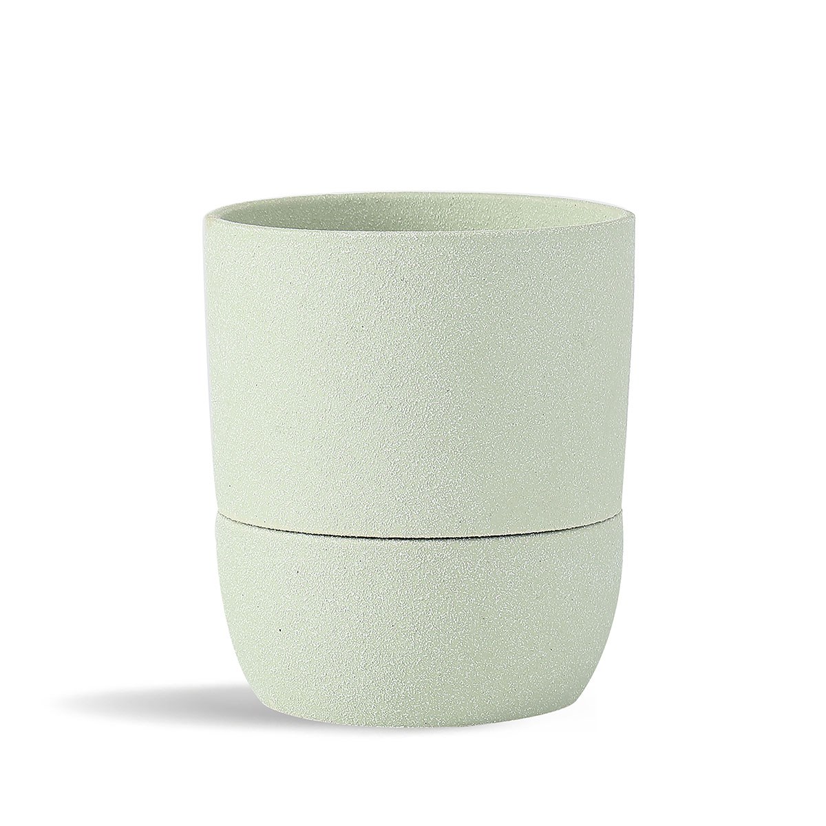 PHG 5"x5.5" Urban Dweller Self-Watering Pot Sand Sage Green — priced per each; minimum 8; multiples of 8