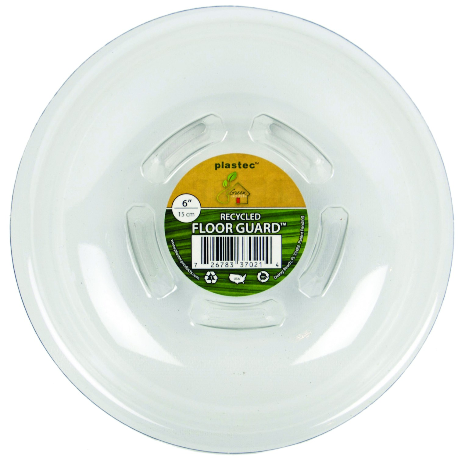 Plastec 6" Recycled Floor Guard