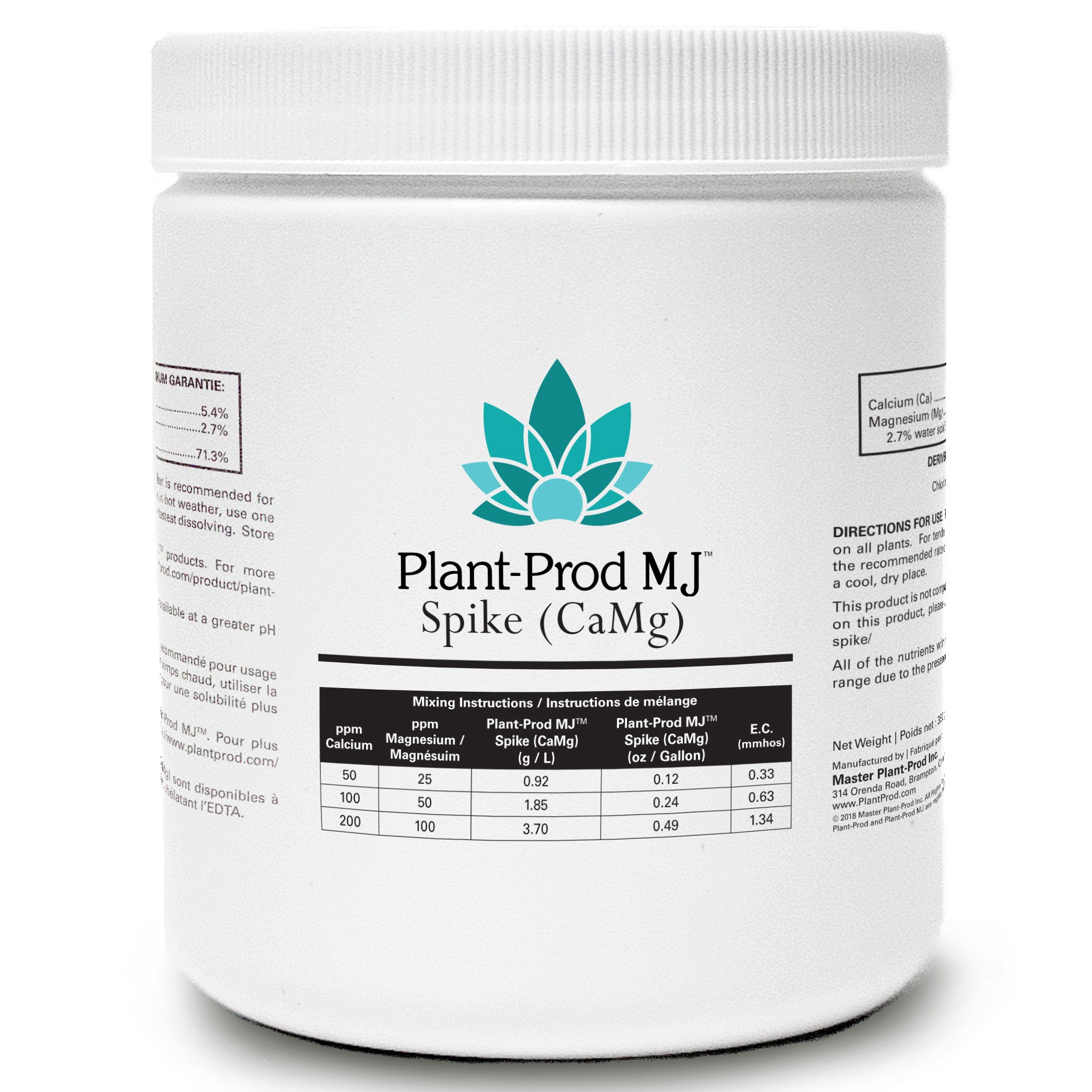 Plant-Prod MJ Spike - Sold by the Case of 12 x 350G — Case of 12