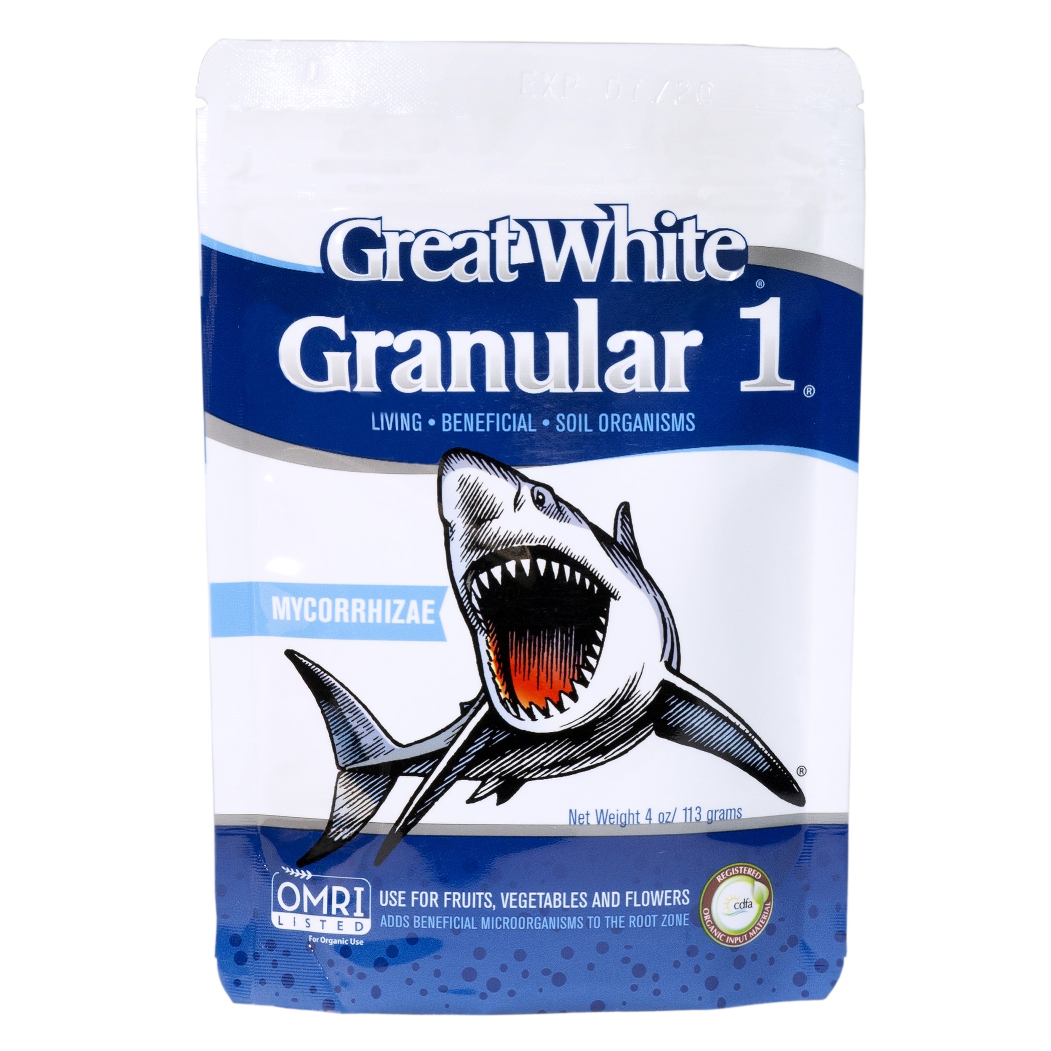 Great White Granular 1 4oz — priced per each; minimum 24; multiples of 24