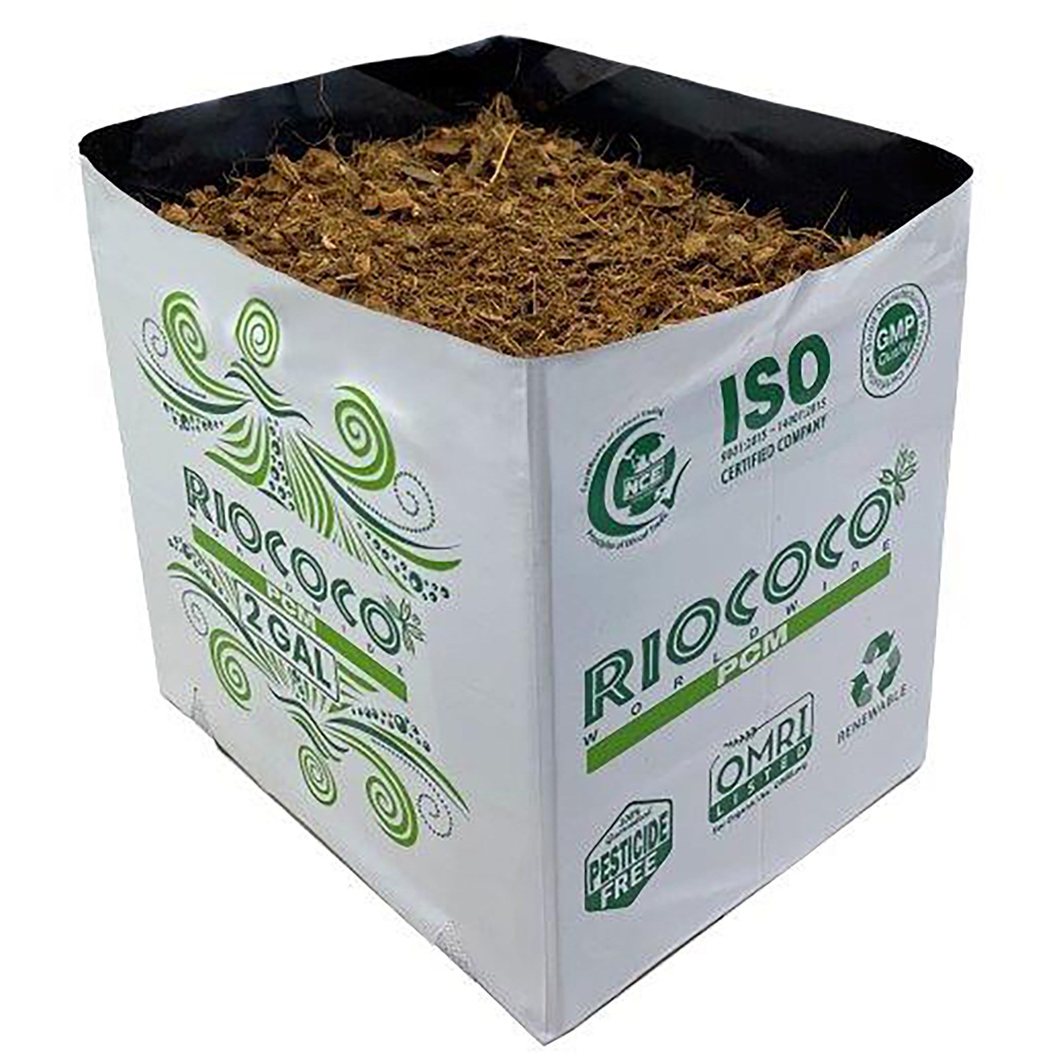 RIOCOCO 2gal Grow Bag Open Top — Single Unit