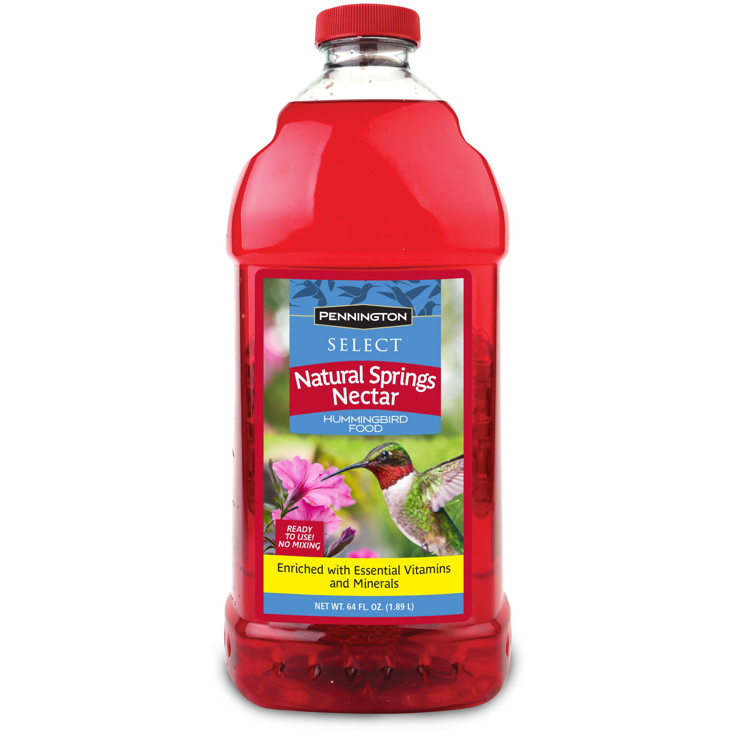 Natural Springs 64oz Hummingbird Nectar RTU — priced per each; minimum 6; multiples of 6