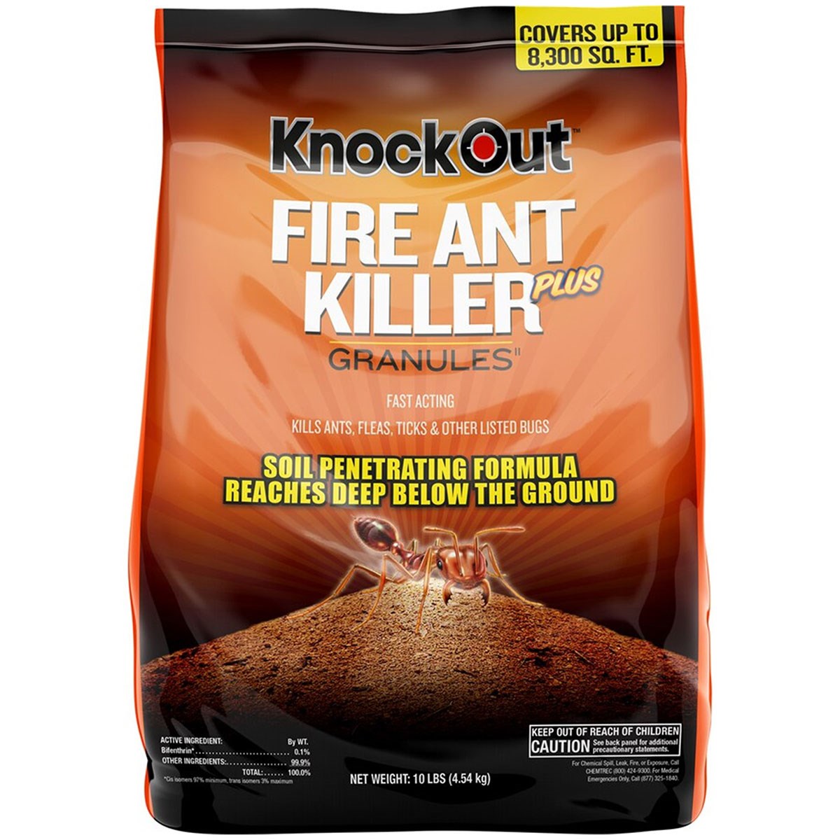 Knock Out 10# Fire Ant Killer Plus Granules