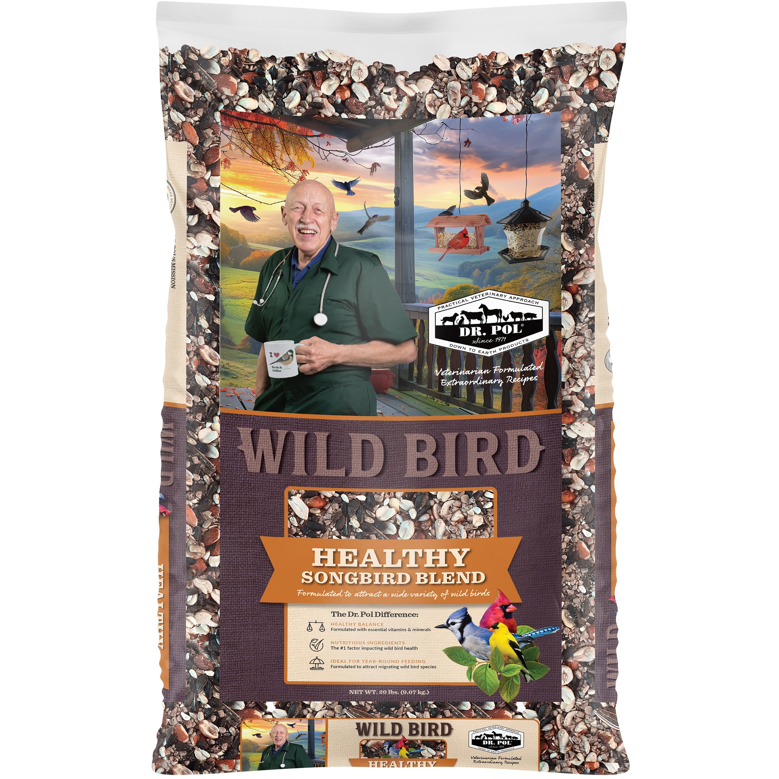 Dr. Pol 20# Healthy Songbird Blend