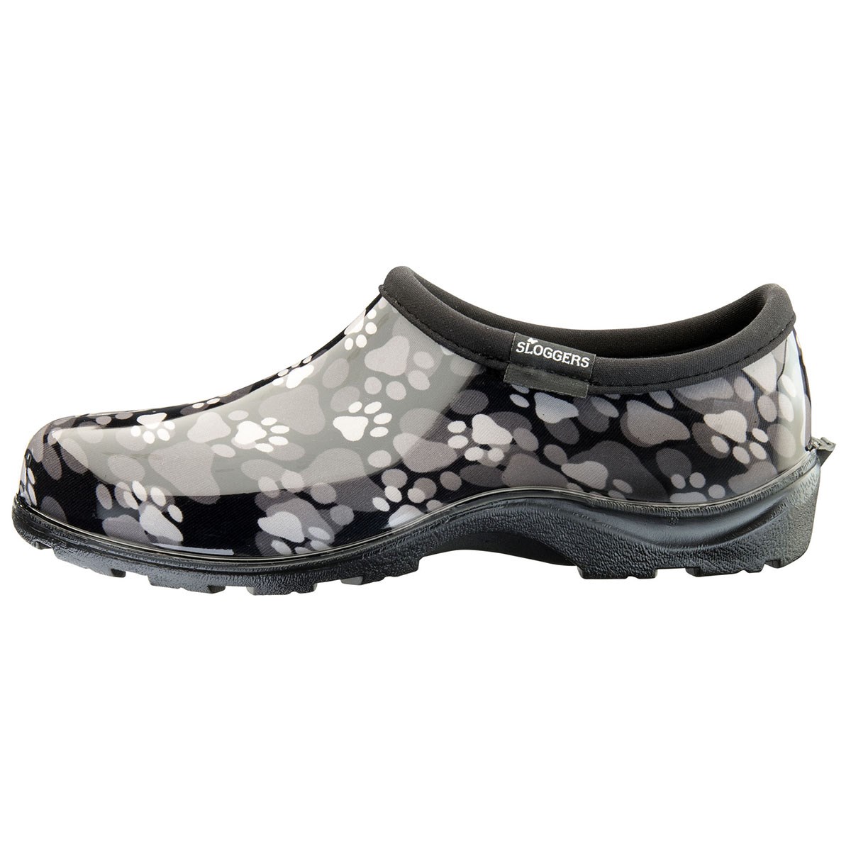 Sloggers Womens Shoe Paw Black & White Size 10