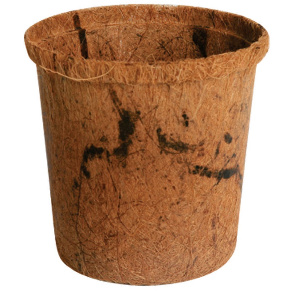 PlantBest 4.50" Tall Biodegradable Coconut Coir Pot 800/Bulk Case