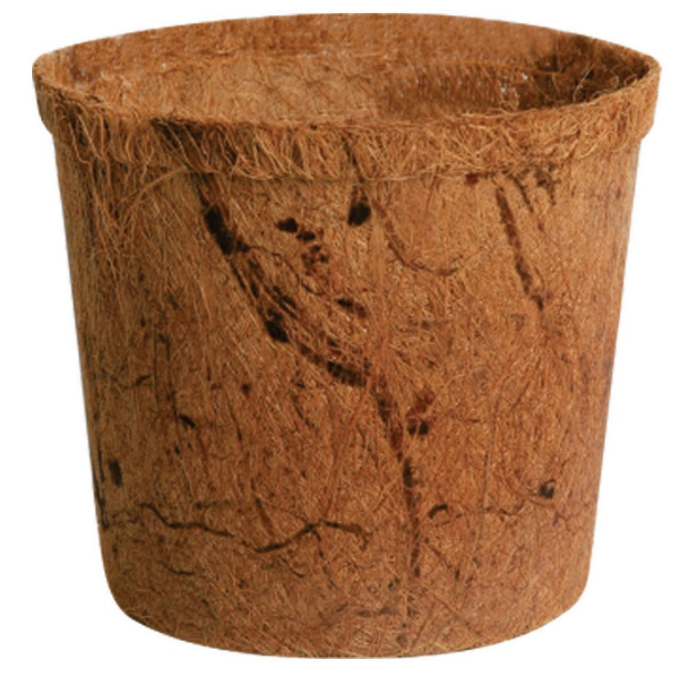 PlantBest 5.00" Tall Biodegradable Coconut Coir Pot 504/Bulk Case