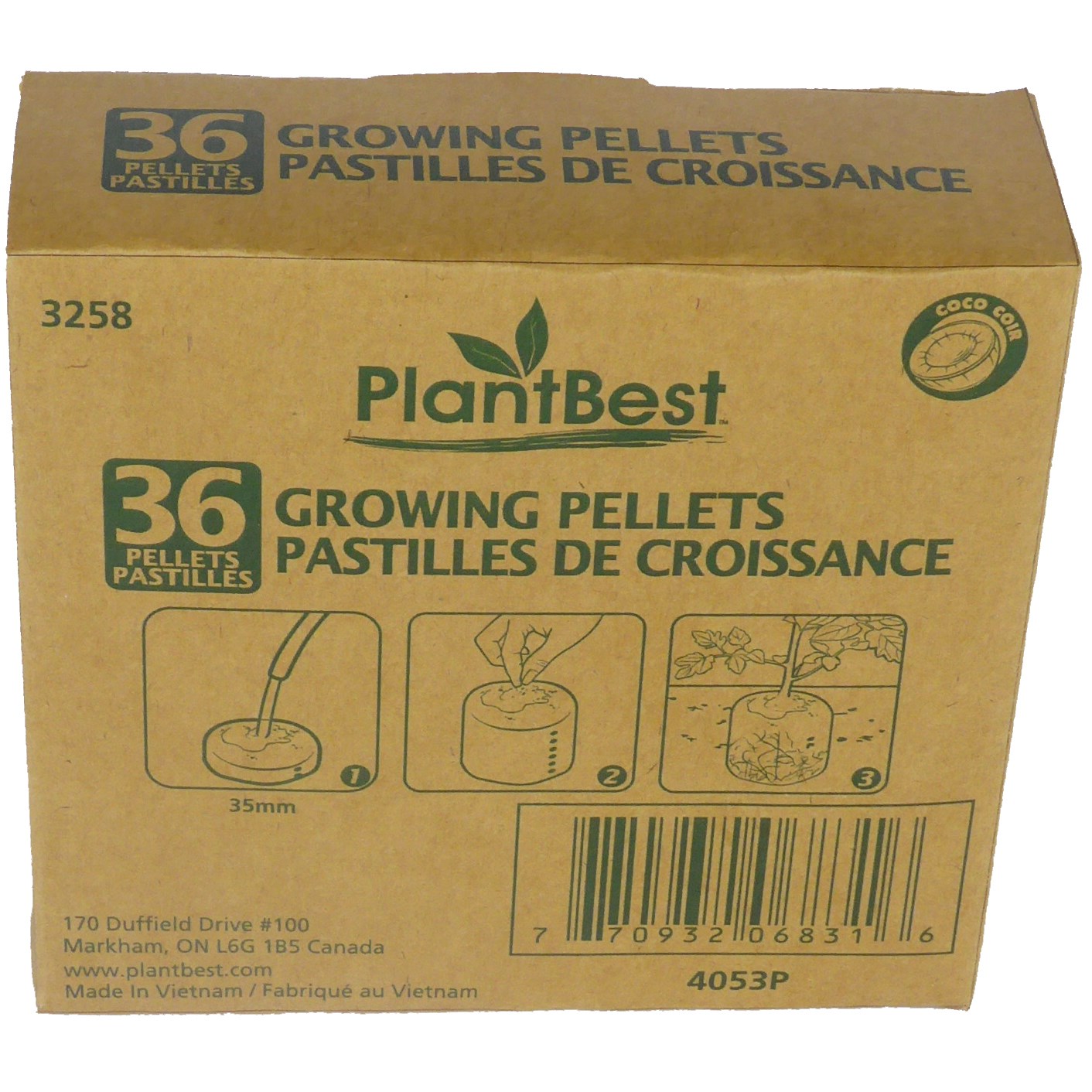 PlantBest 36 35mm Coconut Coir Refill