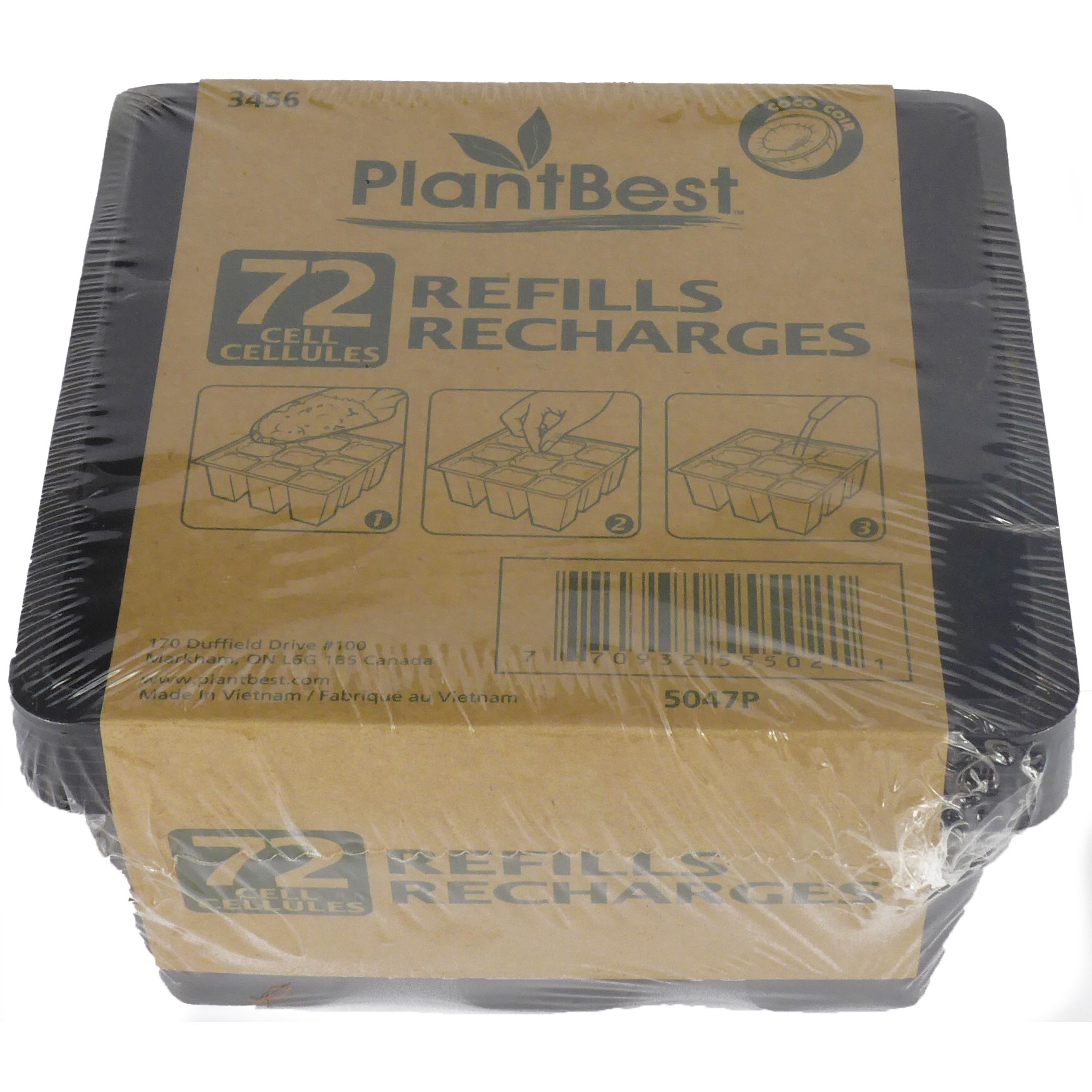 PlantBest 72 Cell Plastic Refill