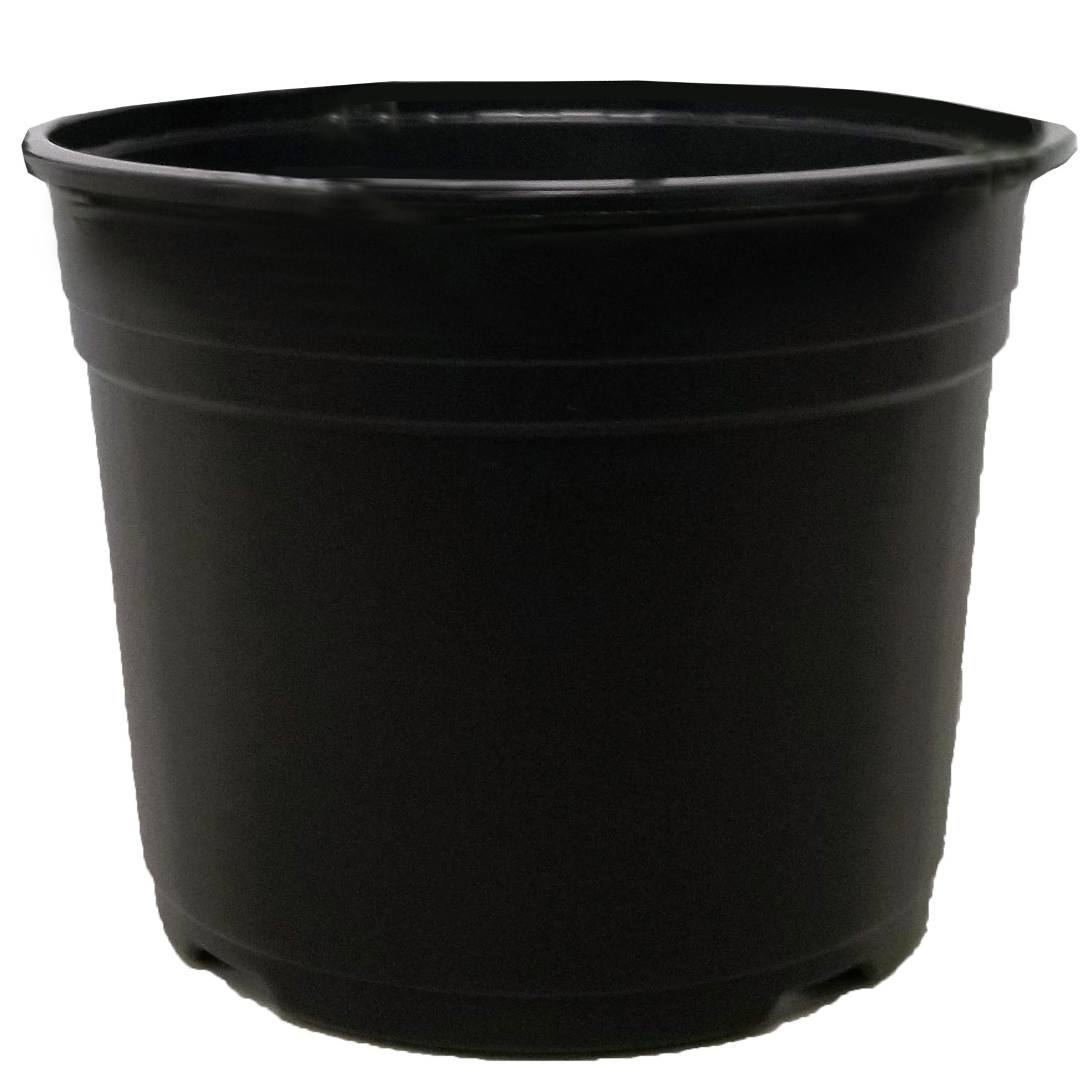POPPELMANN VCD 16.5 AZALEA POT BLACK, 6-1/2" X 5", 2.04 qt (1.93 l) — Single Unit