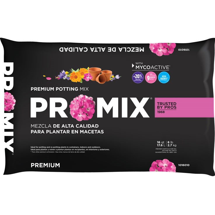 Premier Pro-Mix Ultimate Potting Mix 16qt — Single Unit