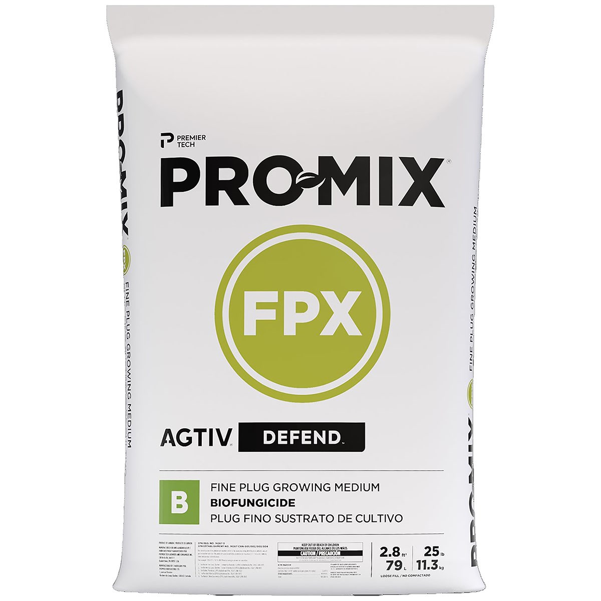 Premier Pro-Mix FPX AGTIV DEFEND (BIO) 2.8cf